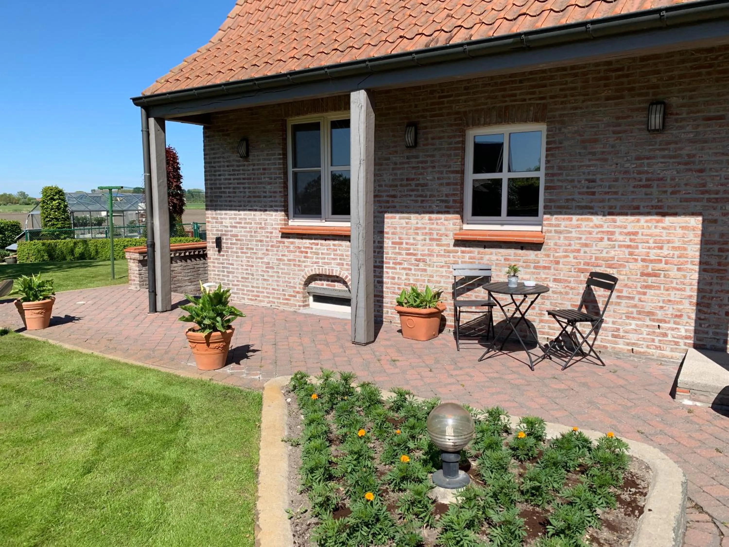 Natural landscape in B&B Decoster