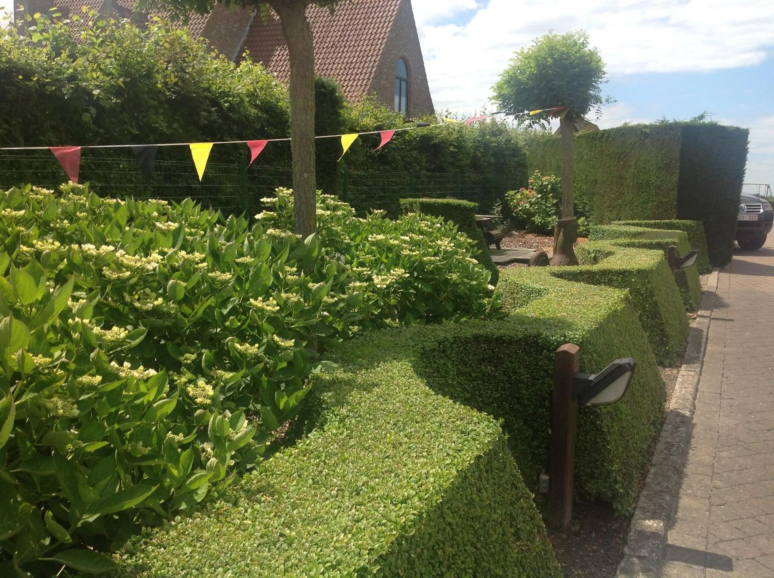 Garden in B&B Decoster