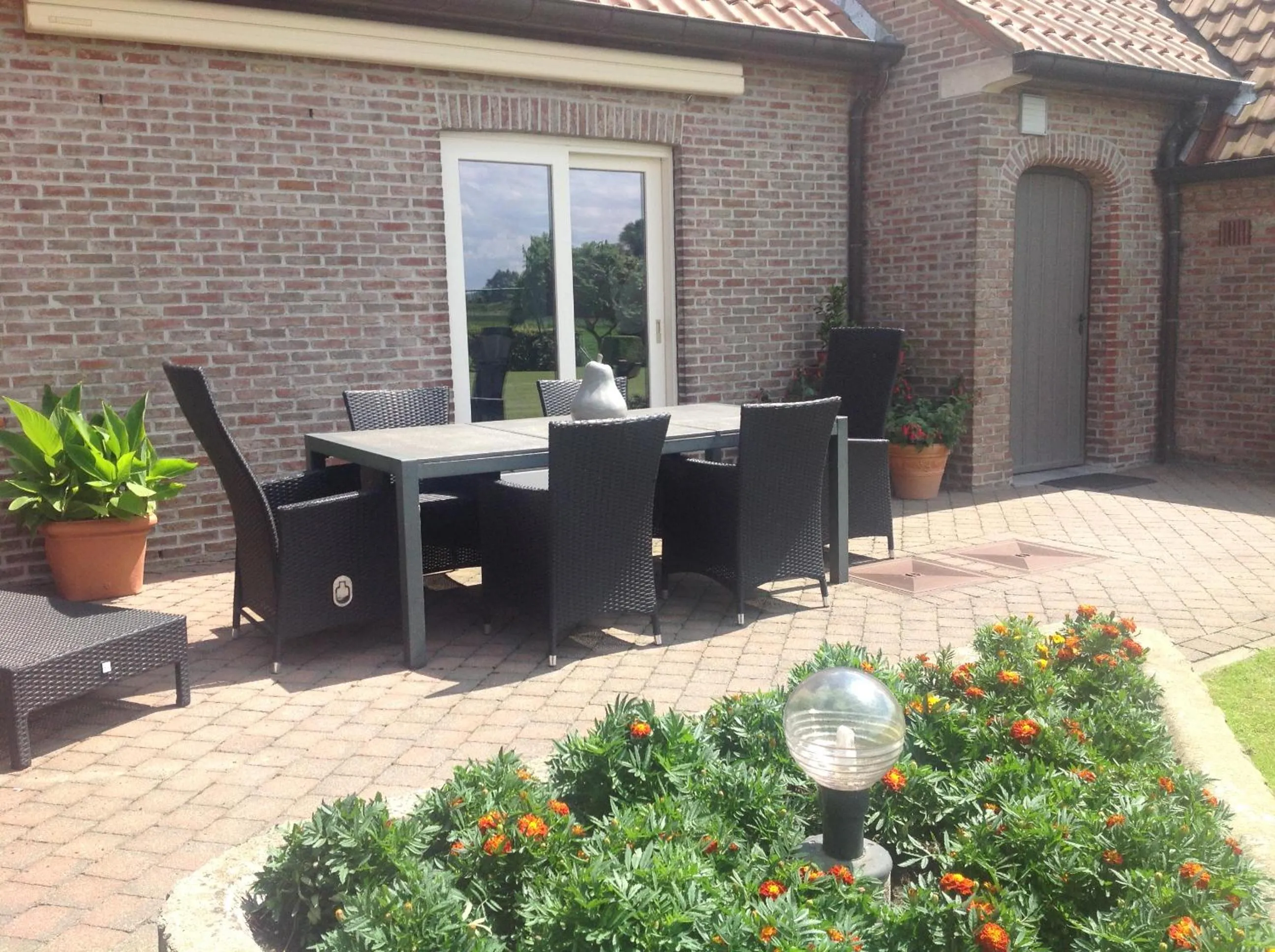 Natural landscape in B&B Decoster