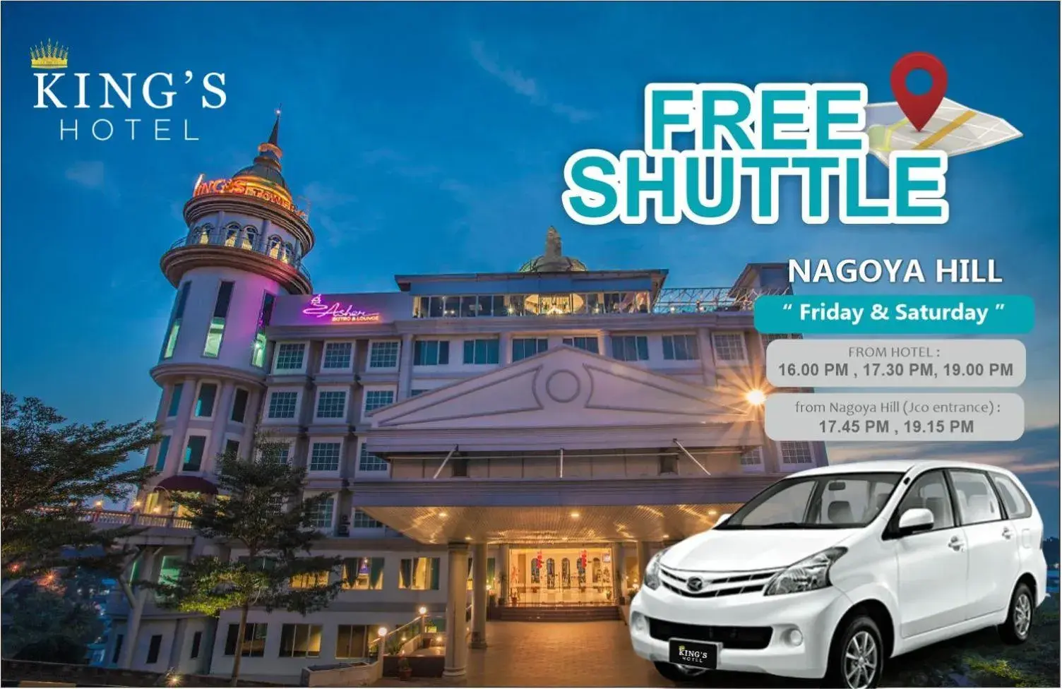 Property building in King's Hotel Nagoya Batam Property building in King's Hotel Nagoya Batam