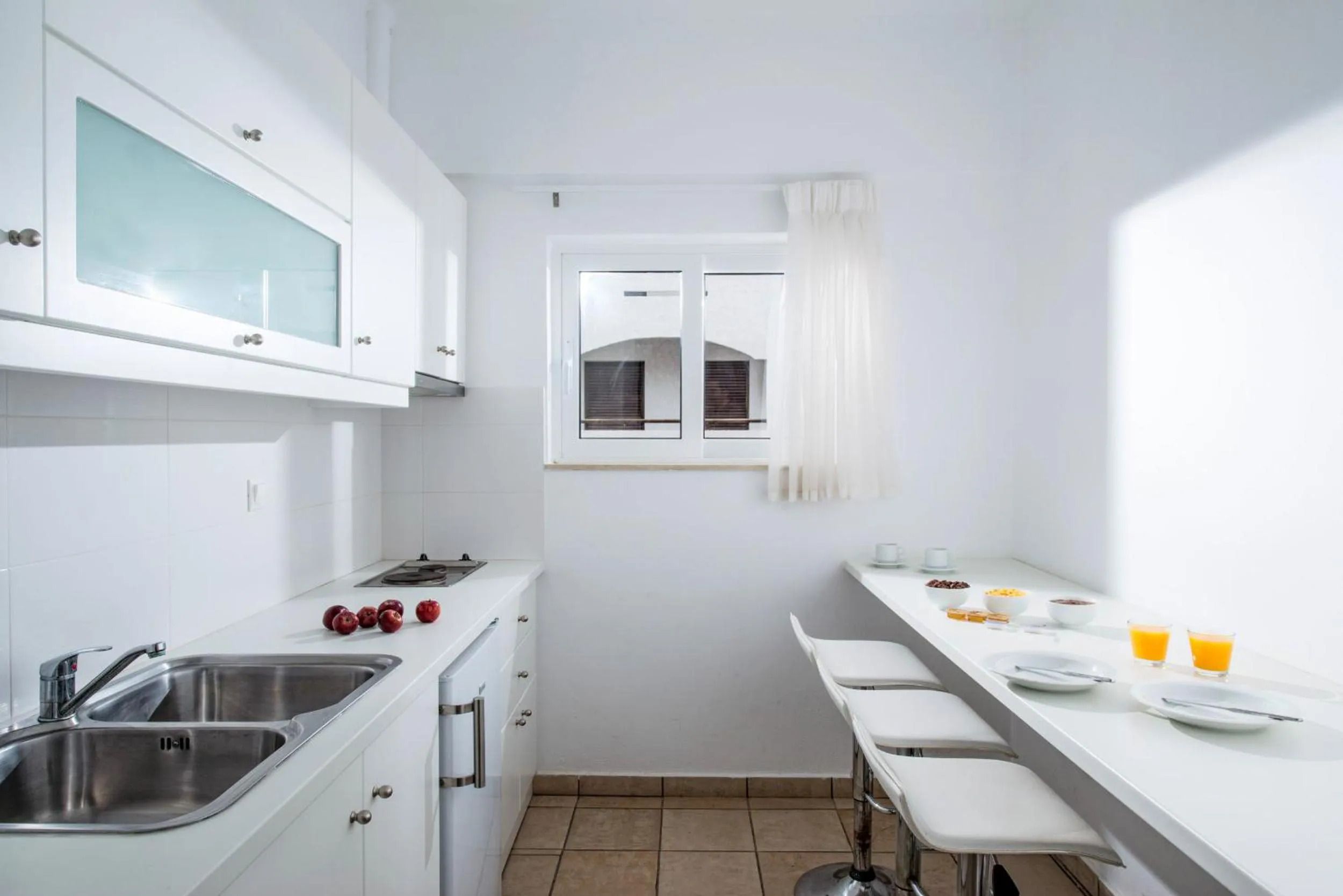 Kitchen or kitchenette in Fedra Boutique Apartments