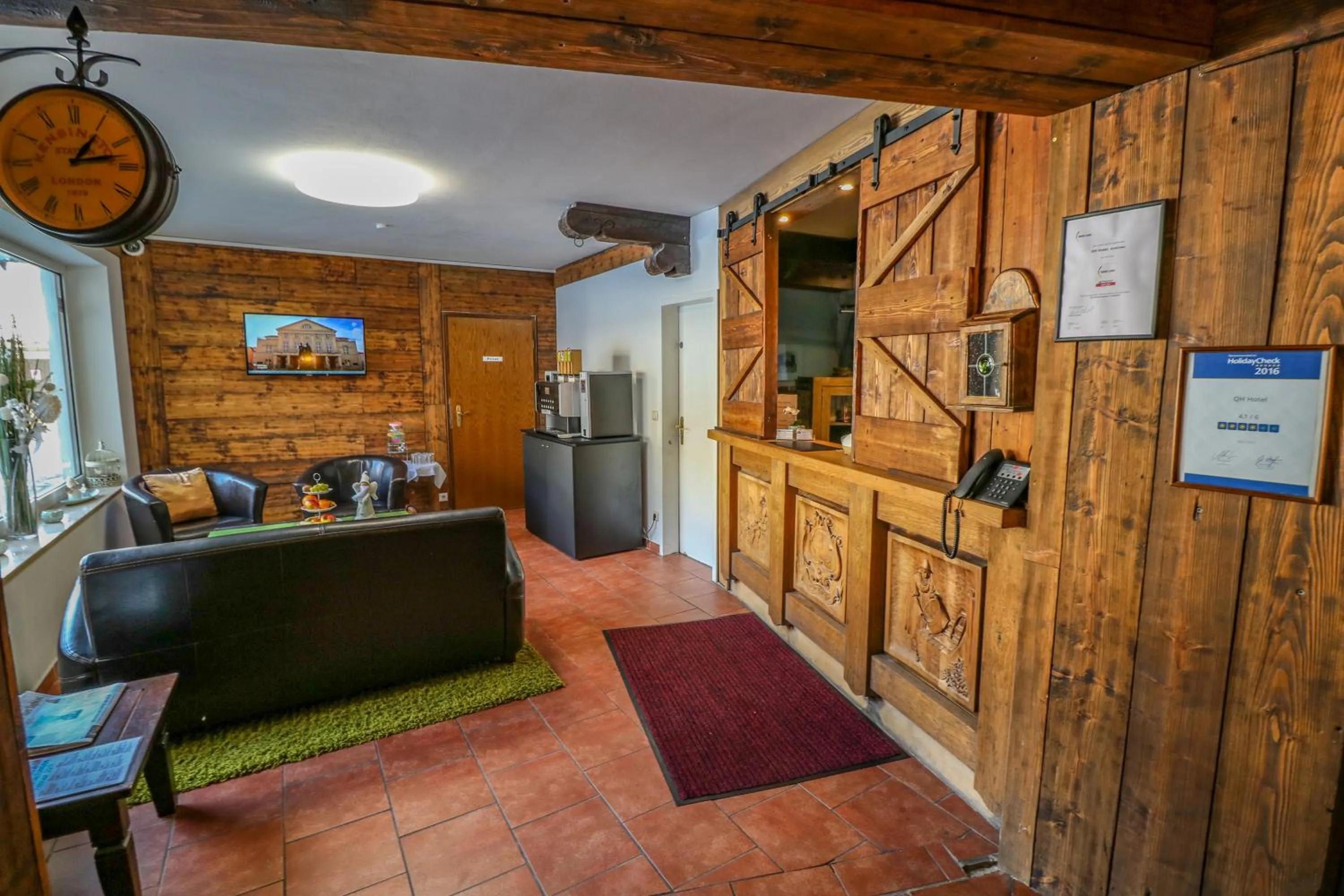 Lobby or reception in Hotel Quellenhof