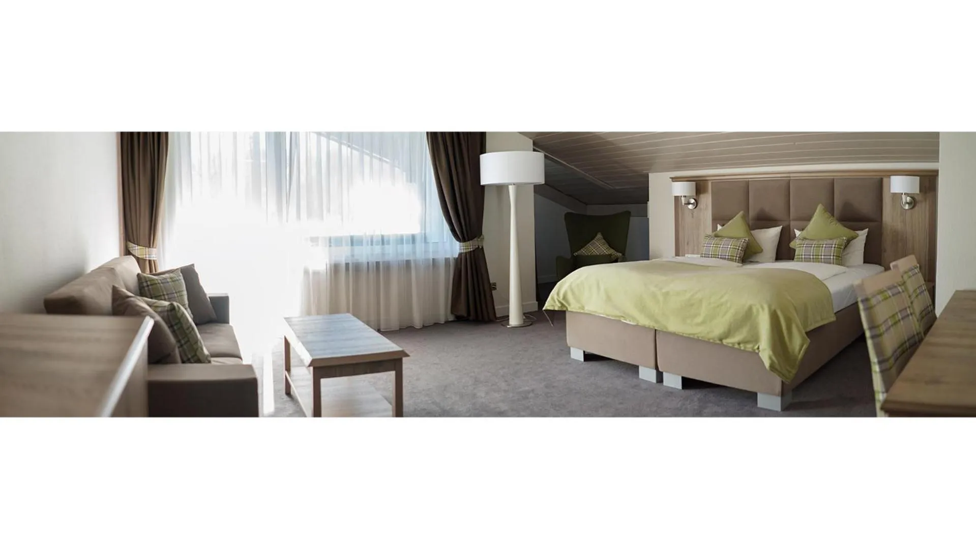 Photo of the whole room, Bed in Hotel Quellenhof