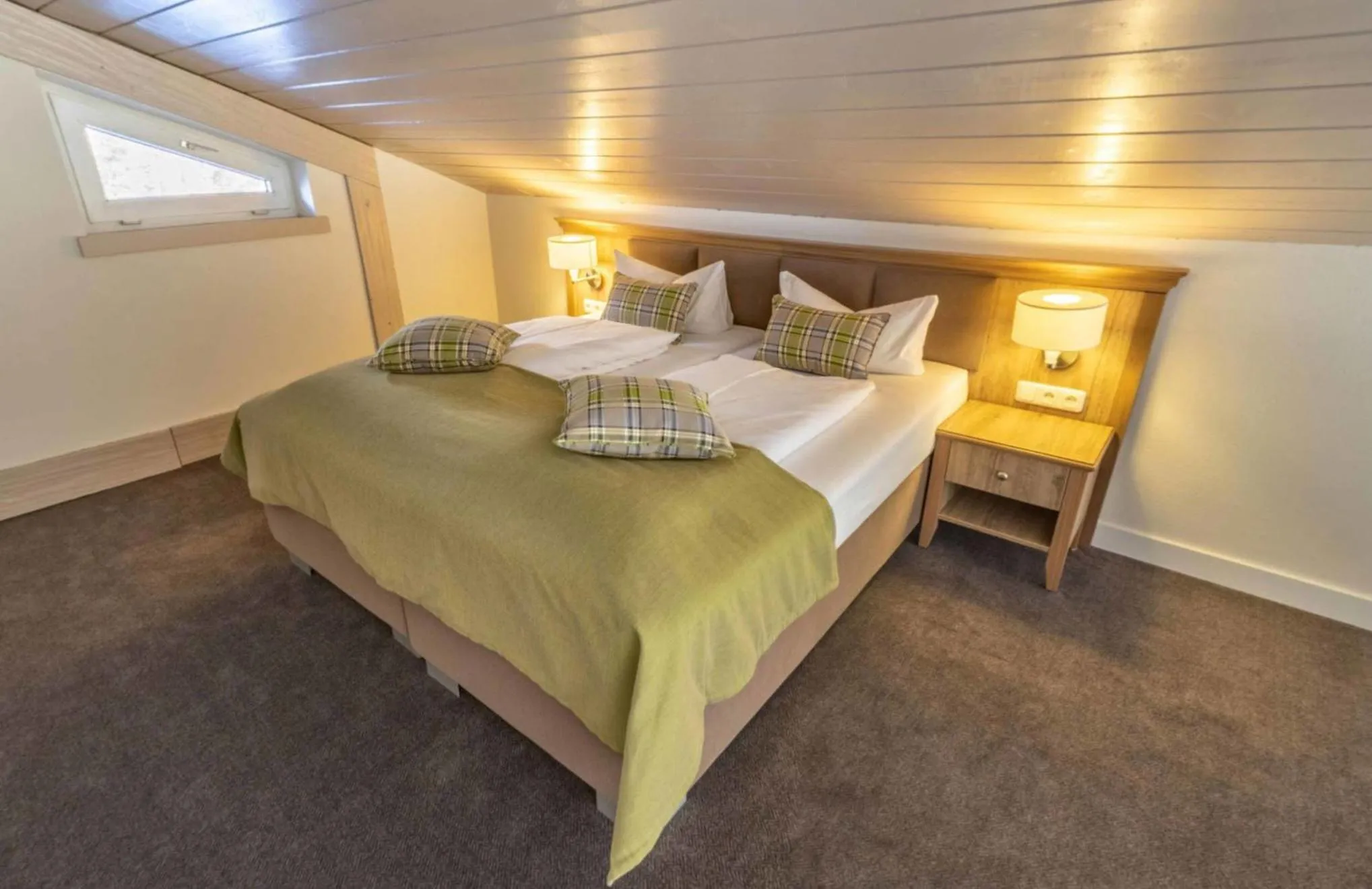 Photo of the whole room, Bed in Hotel Quellenhof