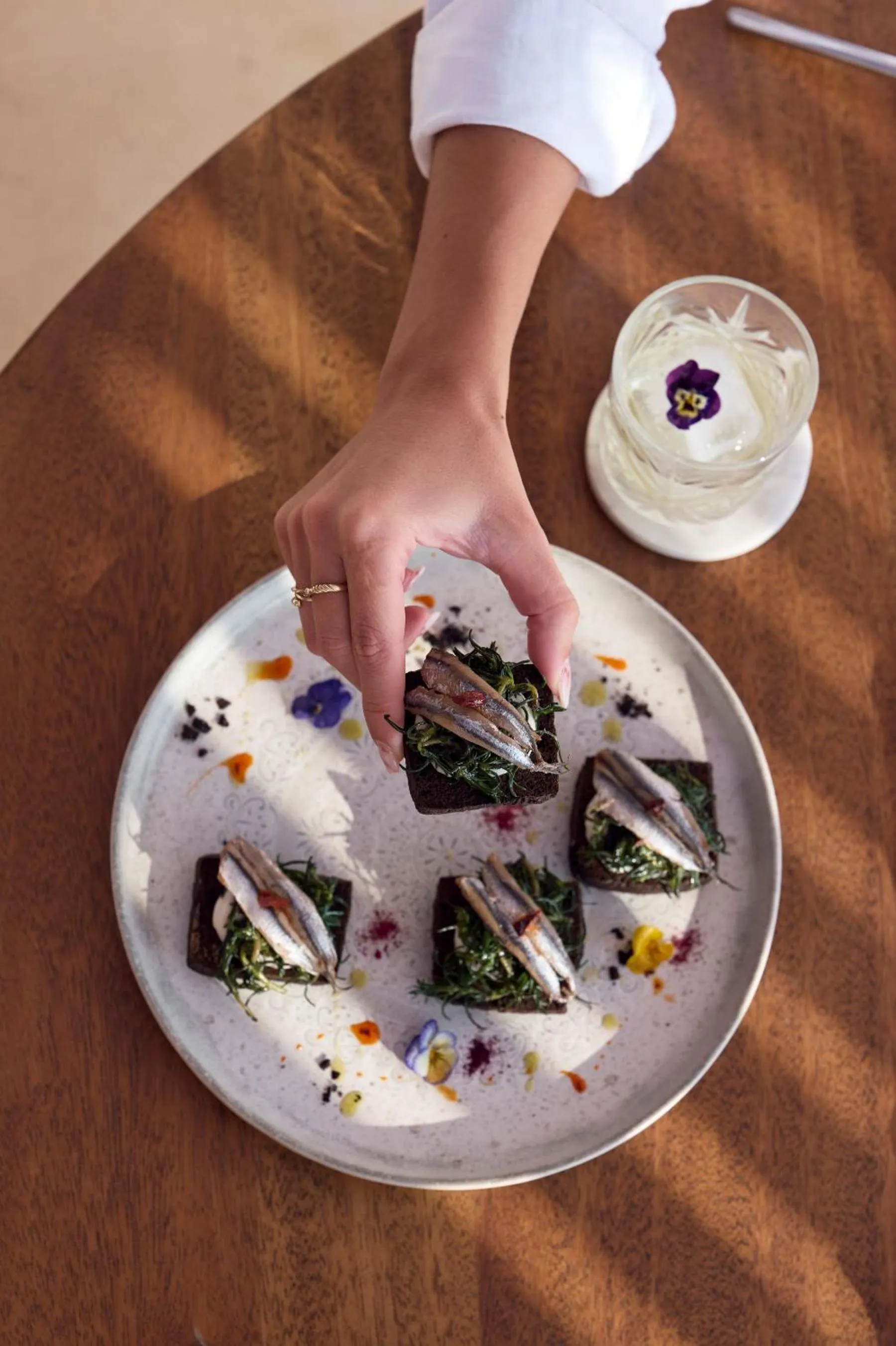 Food in Mykonos Earth Suites