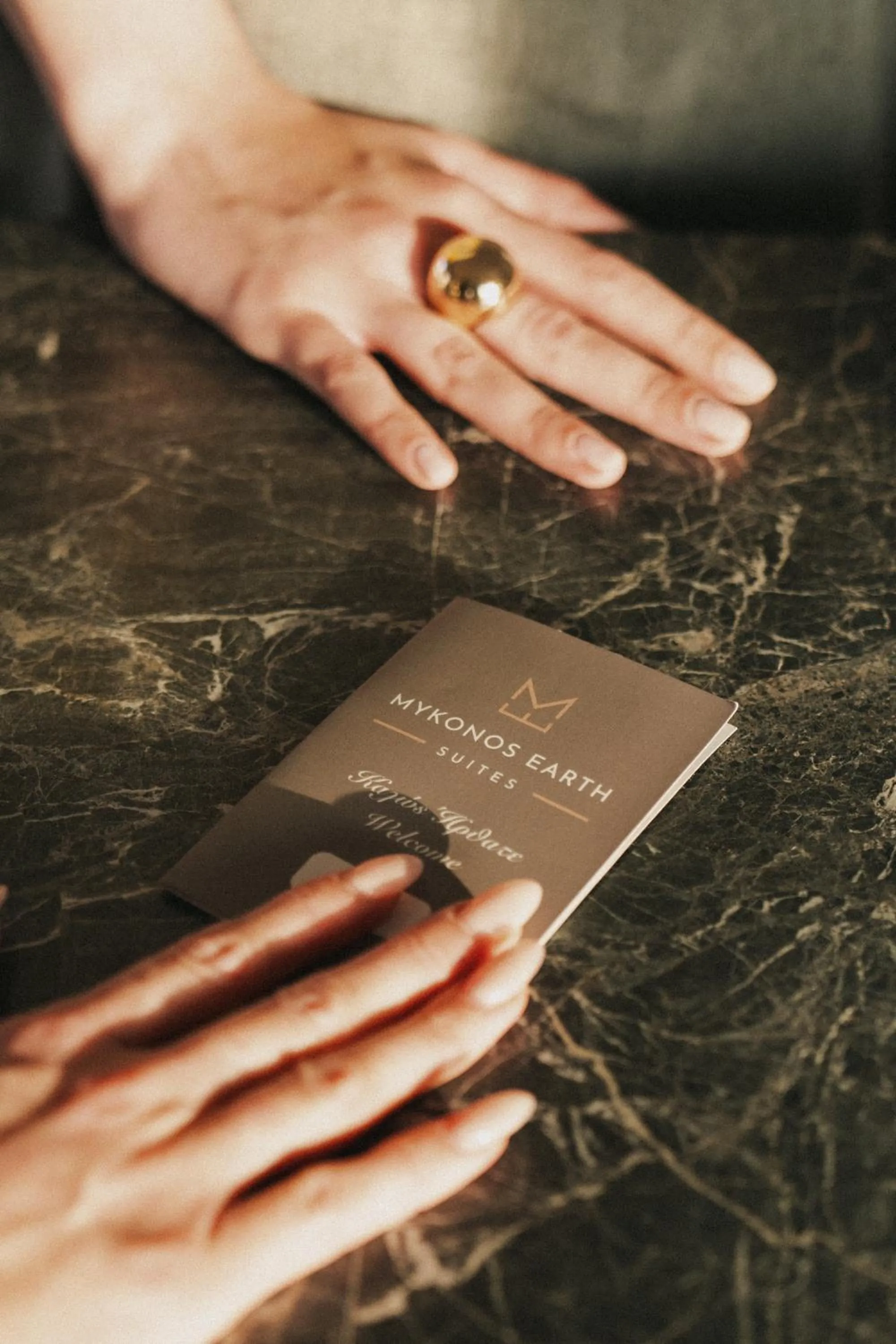 People in Mykonos Earth Suites