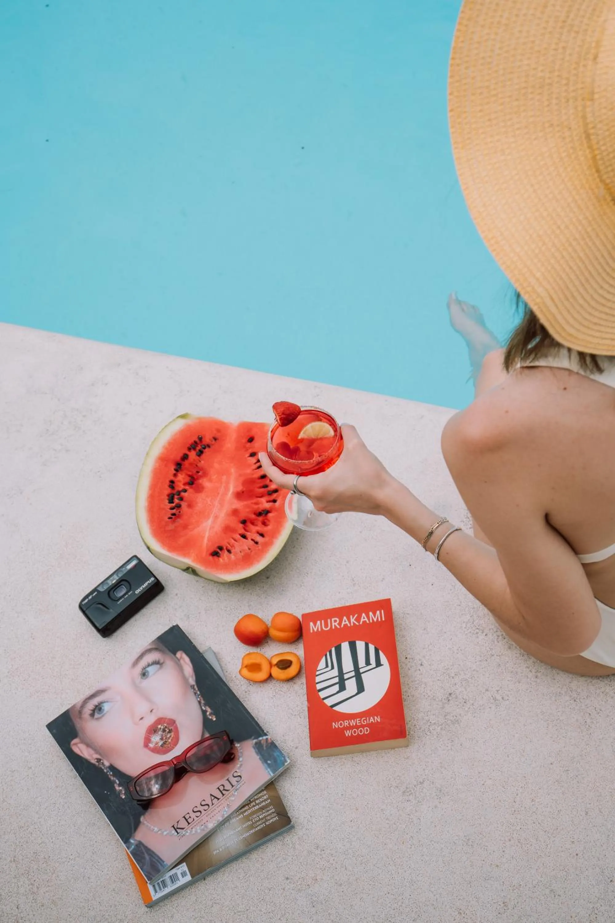 Food and drinks in Mykonos Earth Suites