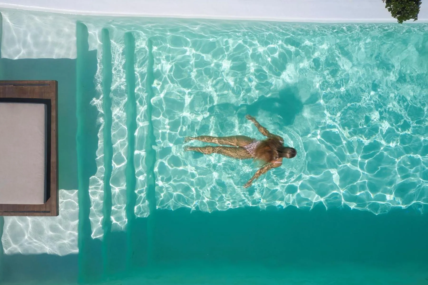 Swimming pool in Mykonos Earth Suites