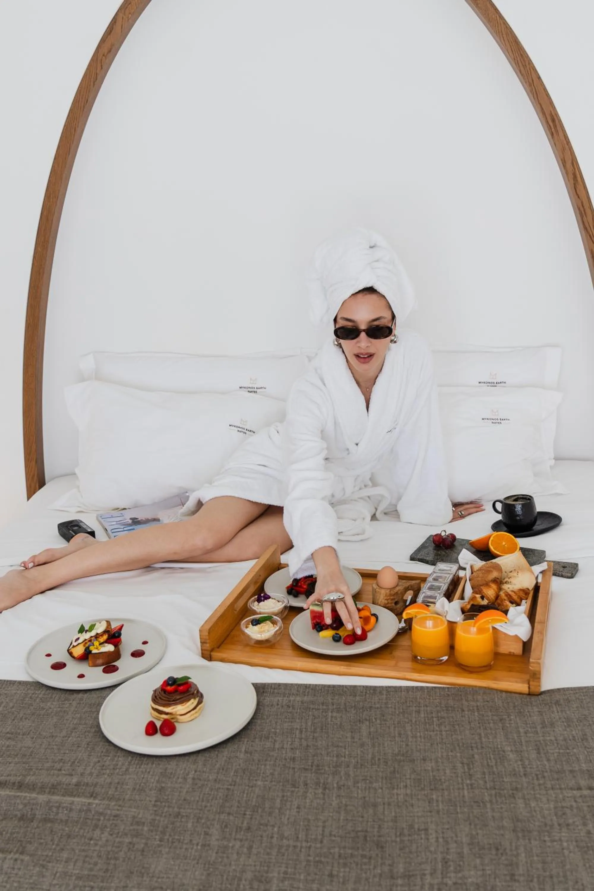 Breakfast in Mykonos Earth Suites