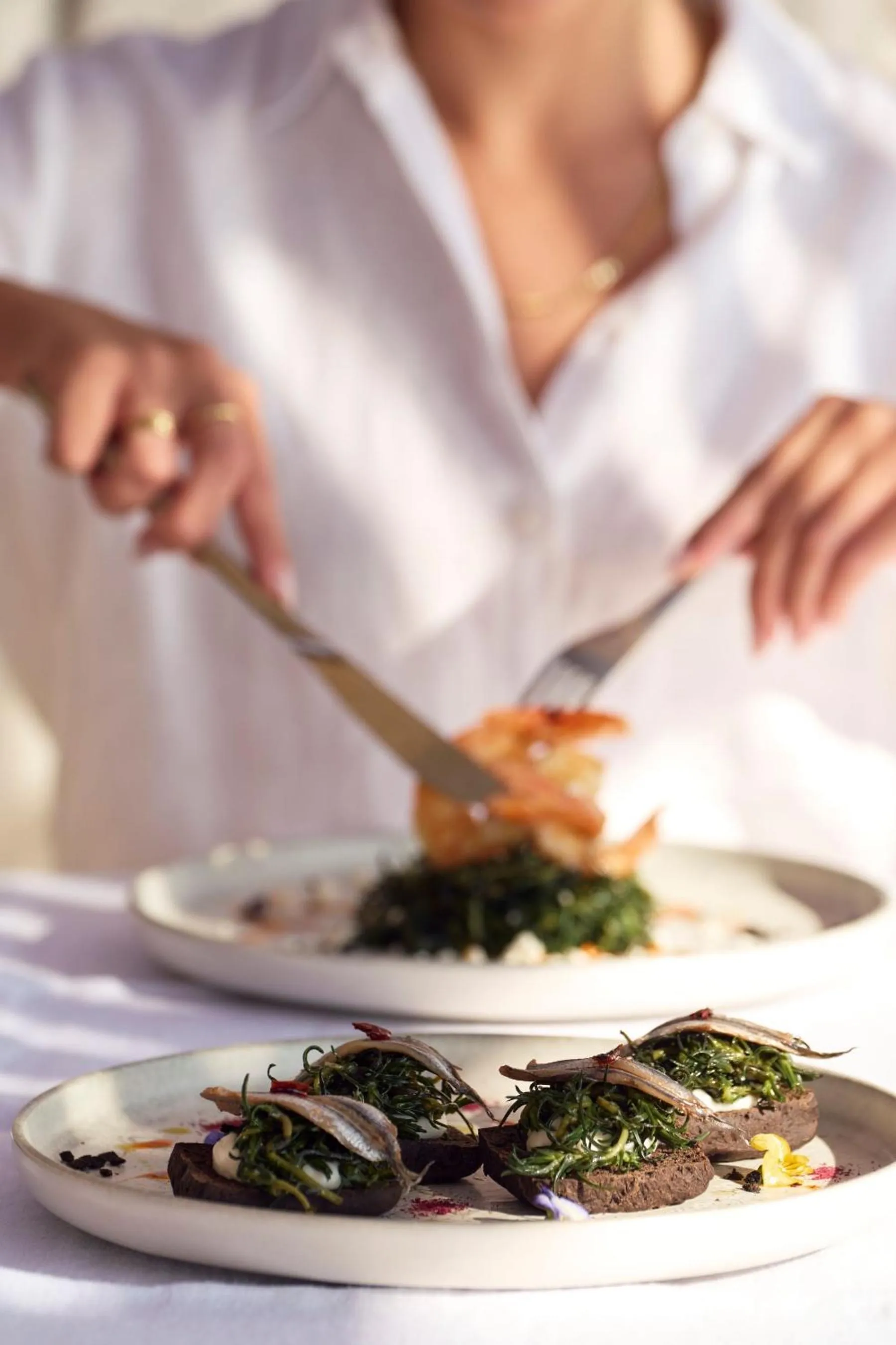 Food in Mykonos Earth Suites