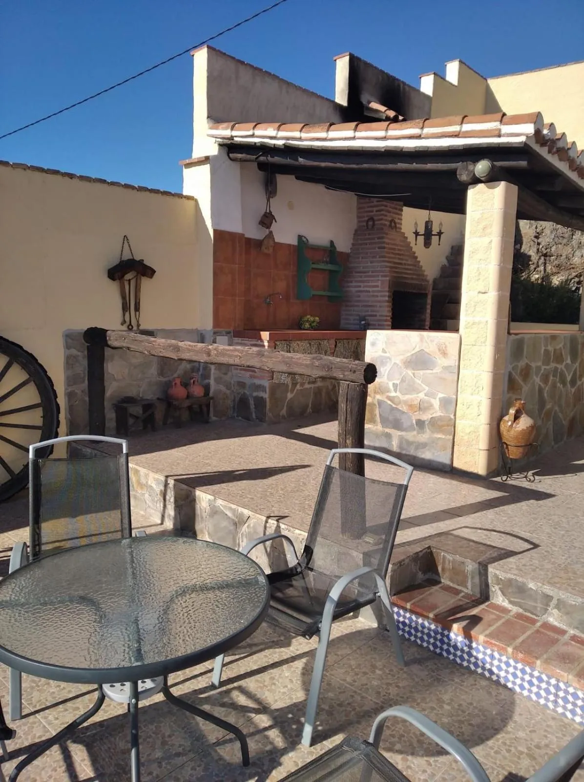 BBQ facilities in Cortijo Mirador de Almuñecar