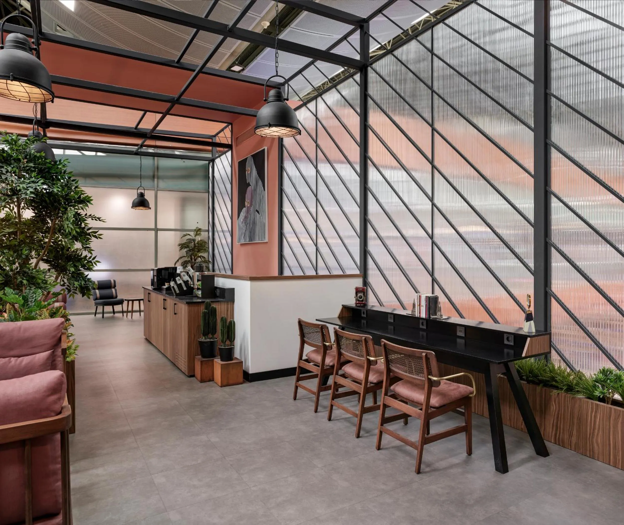 Property building in Kepler Club Sabiha Gökçen Airport - International Transit Area