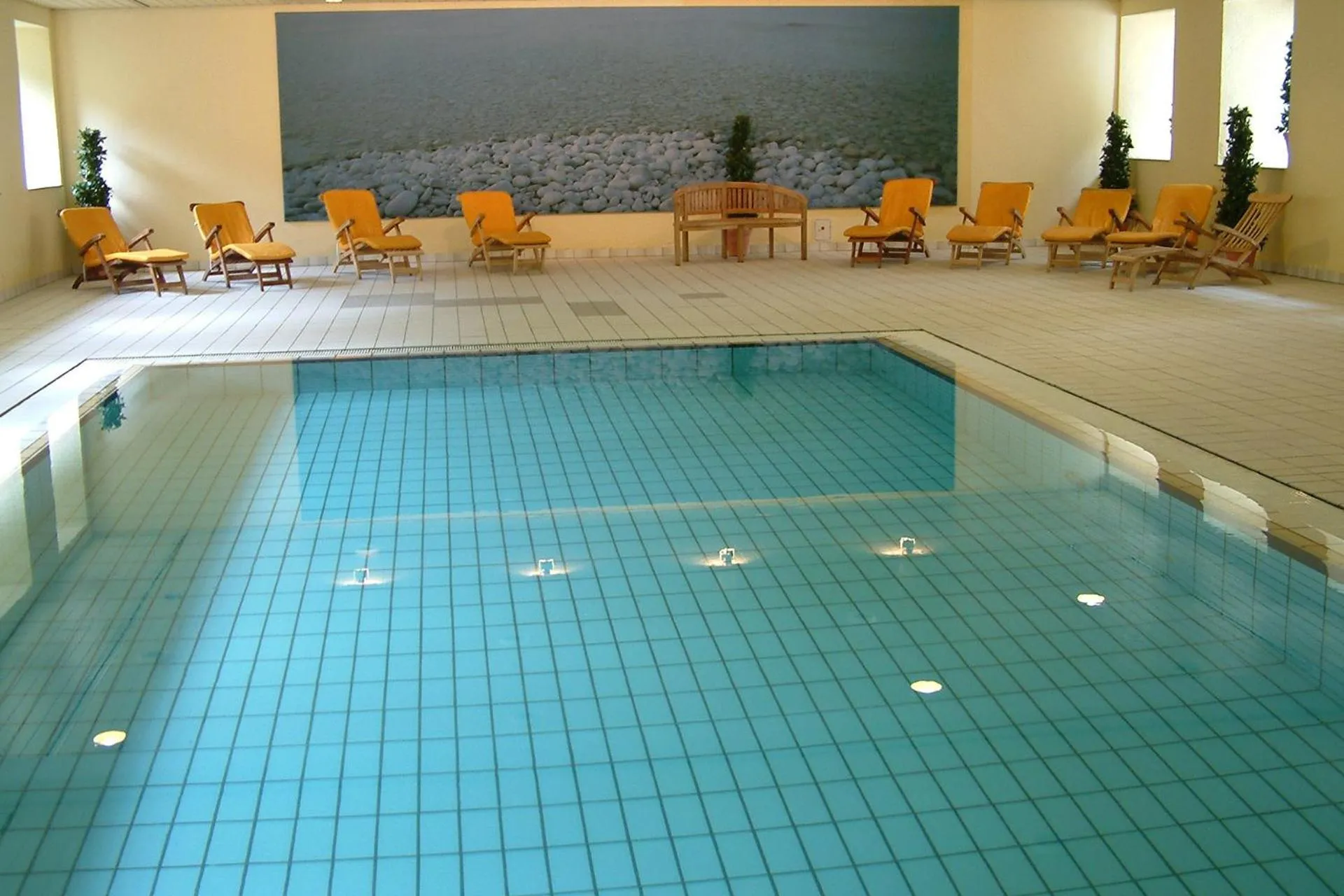 Swimming pool in ACHAT Hotel Monschau