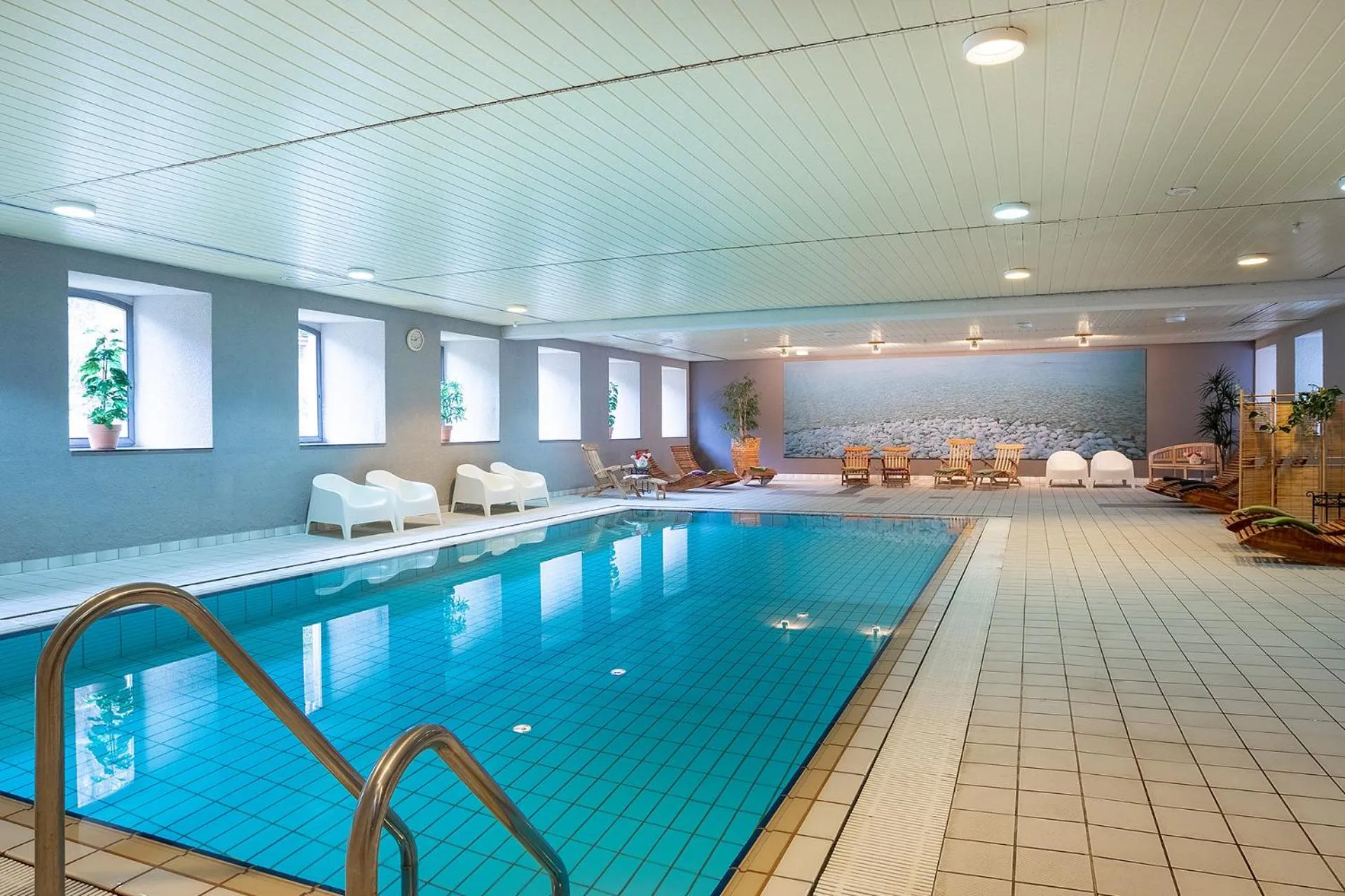 Swimming pool in ACHAT Hotel Monschau