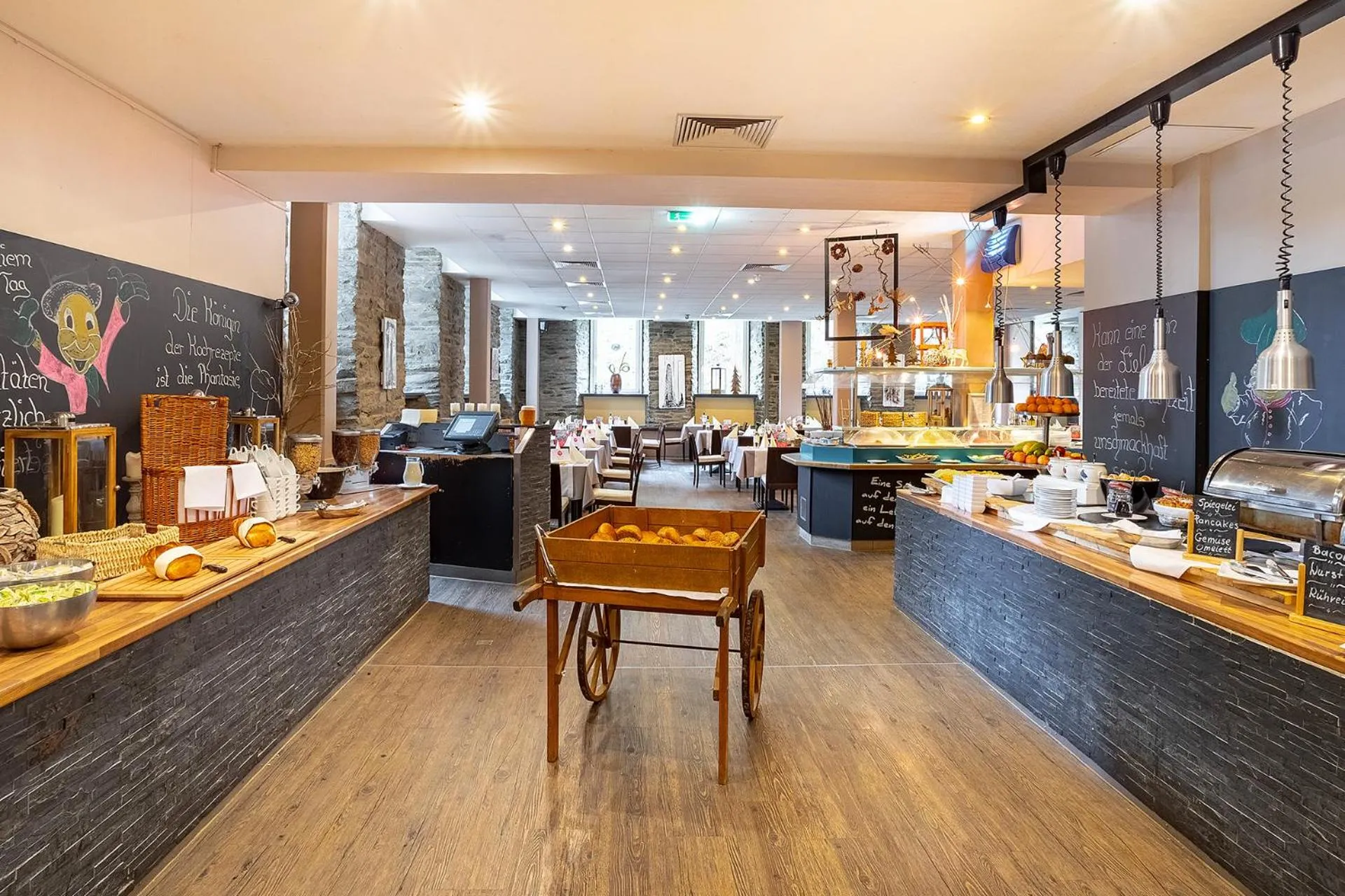 Breakfast in ACHAT Hotel Monschau