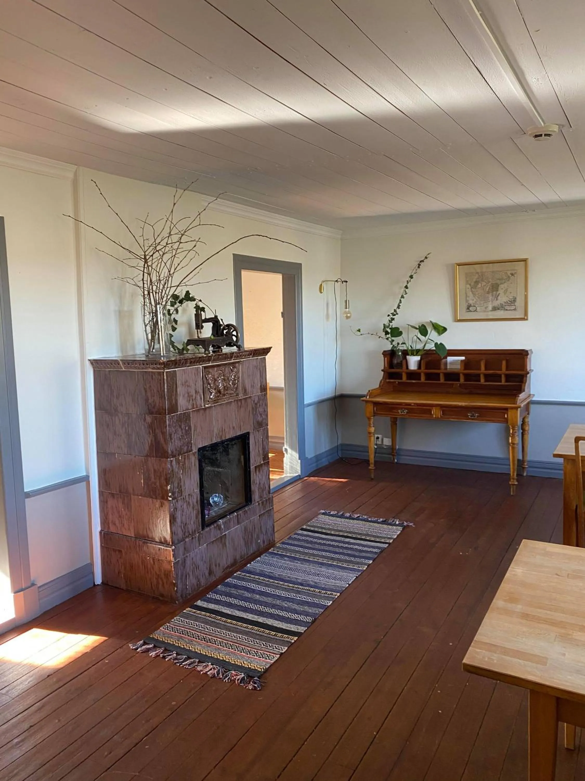 Kitchen or kitchenette in Hunnebostrands vandrarhem Gammelgården