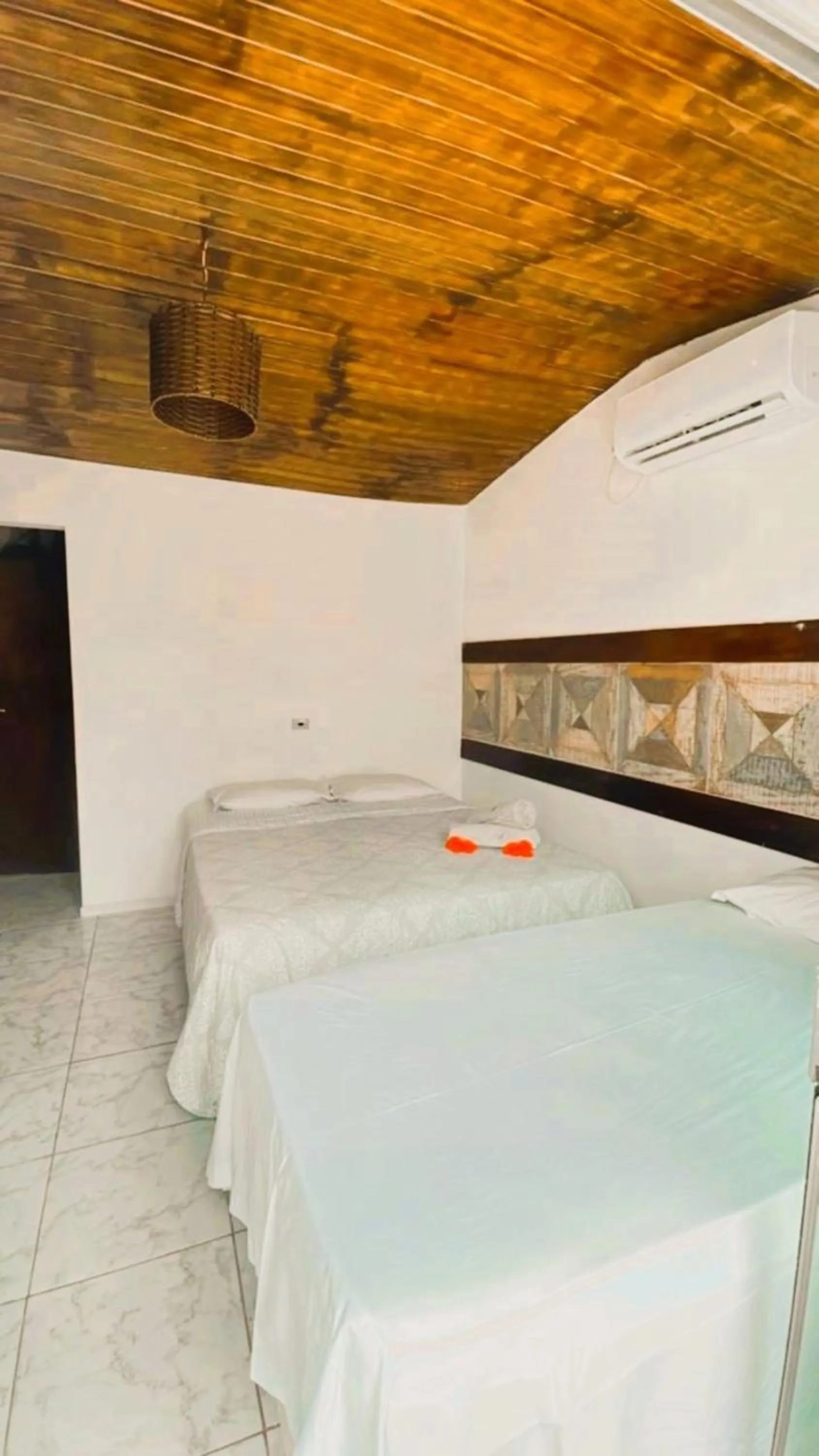 Bedroom, Bed in Pousada Portal dos Golfinhos