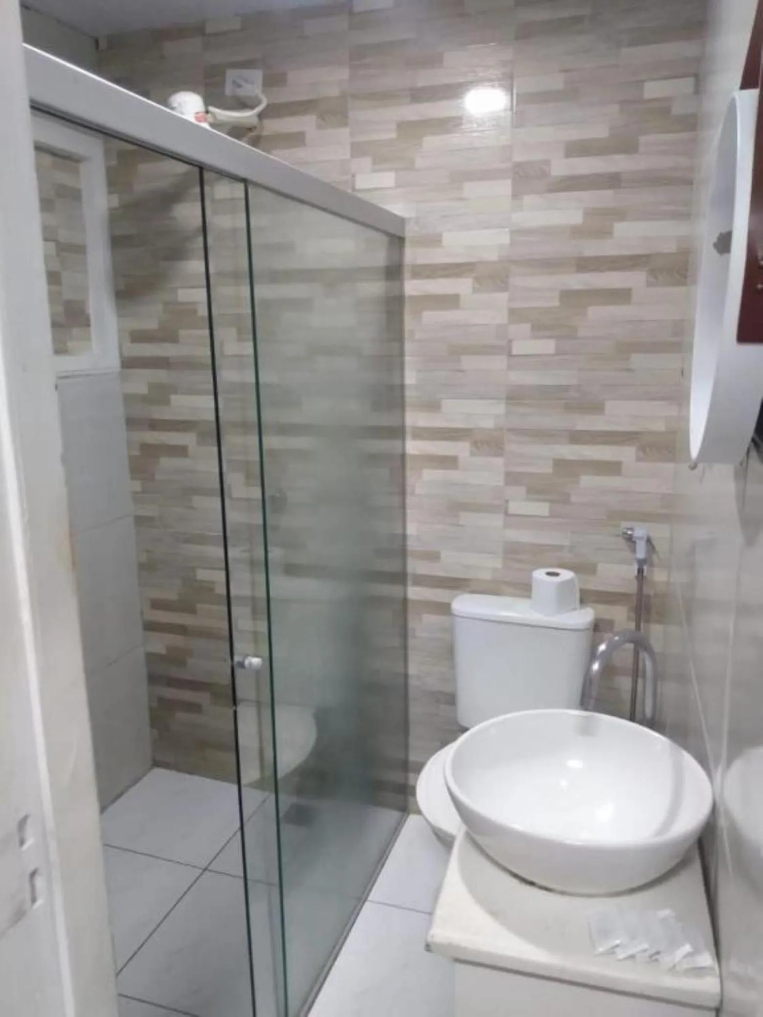 Bathroom in Pousada Portal dos Golfinhos