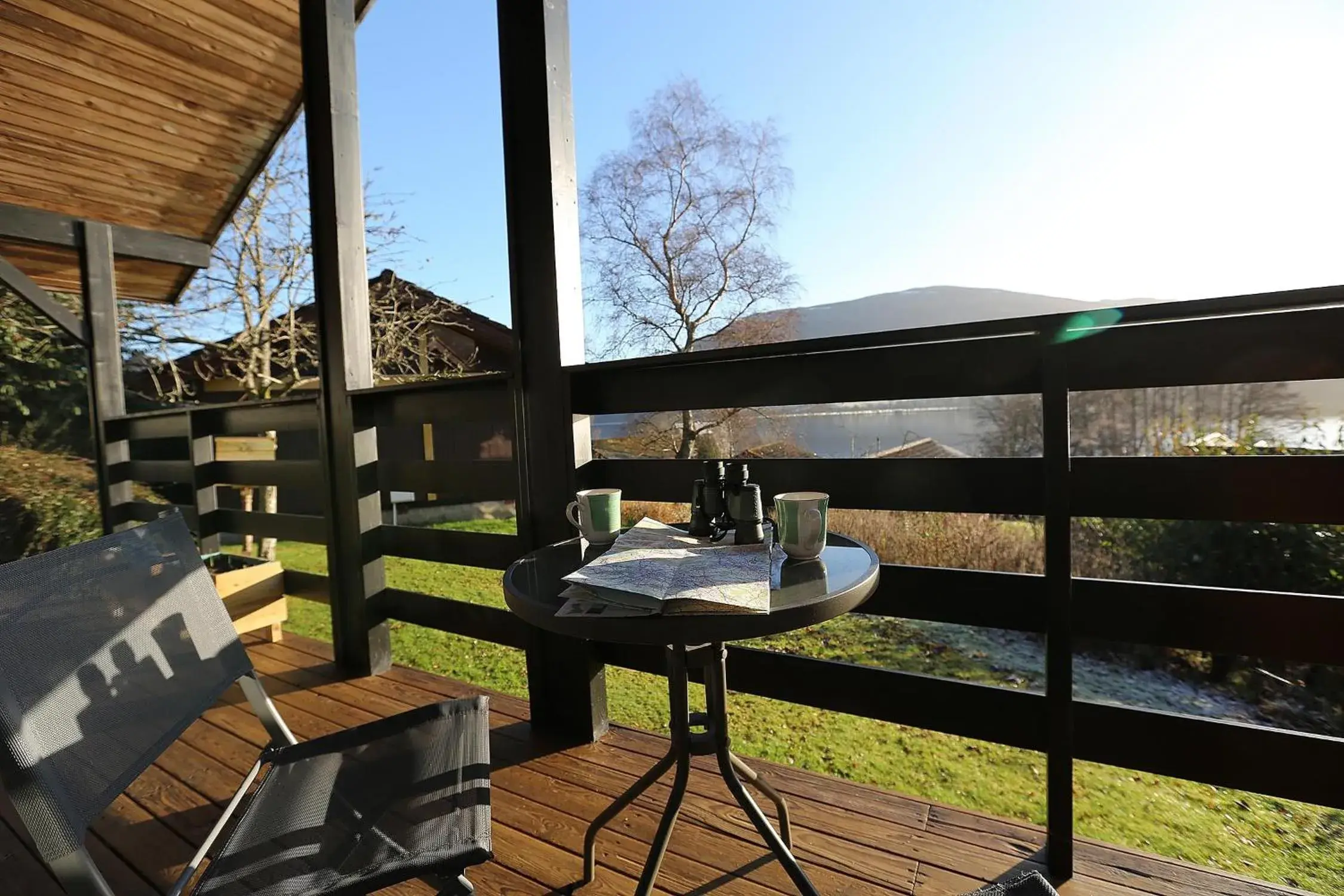 Cosy Modern Nordic Lodge w/ Loch View & Log Burner Cosy Modern Nordic Lodge w/ Loch View & Log Burner