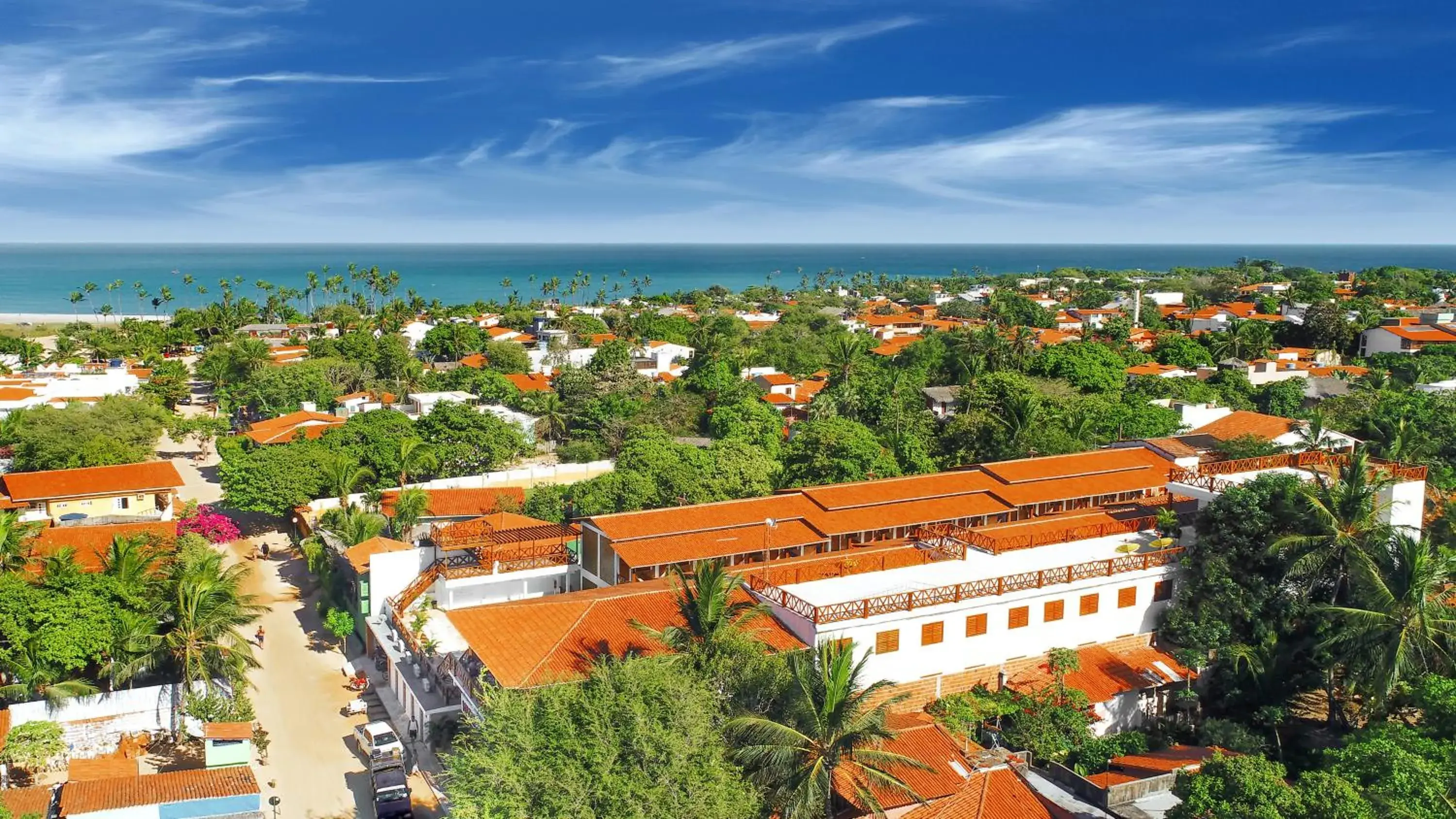 Bird's eye view in Vila Jeri Hotel Bird's eye view in Vila Jeri Hotel