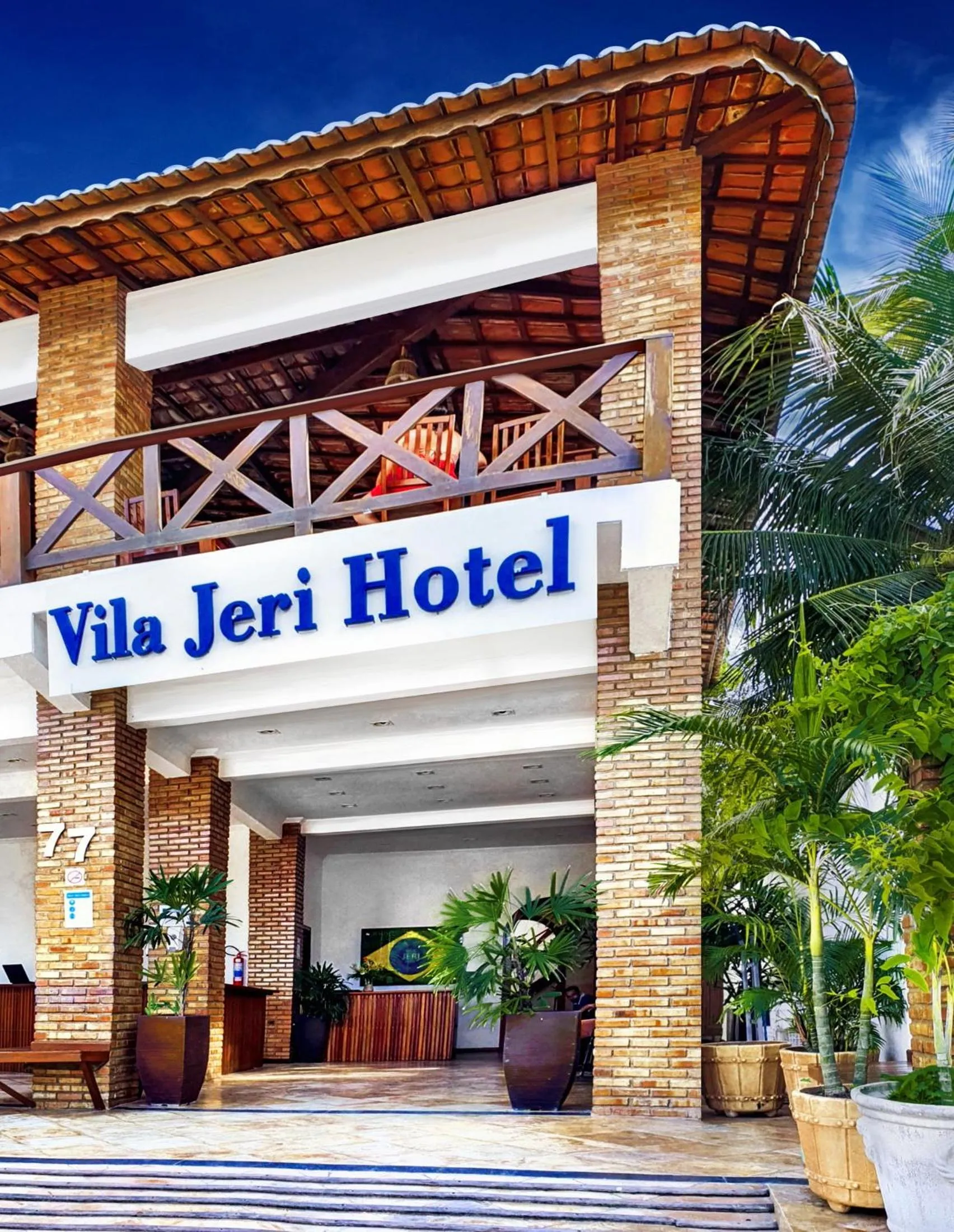 Facade/entrance in Vila Jeri Hotel