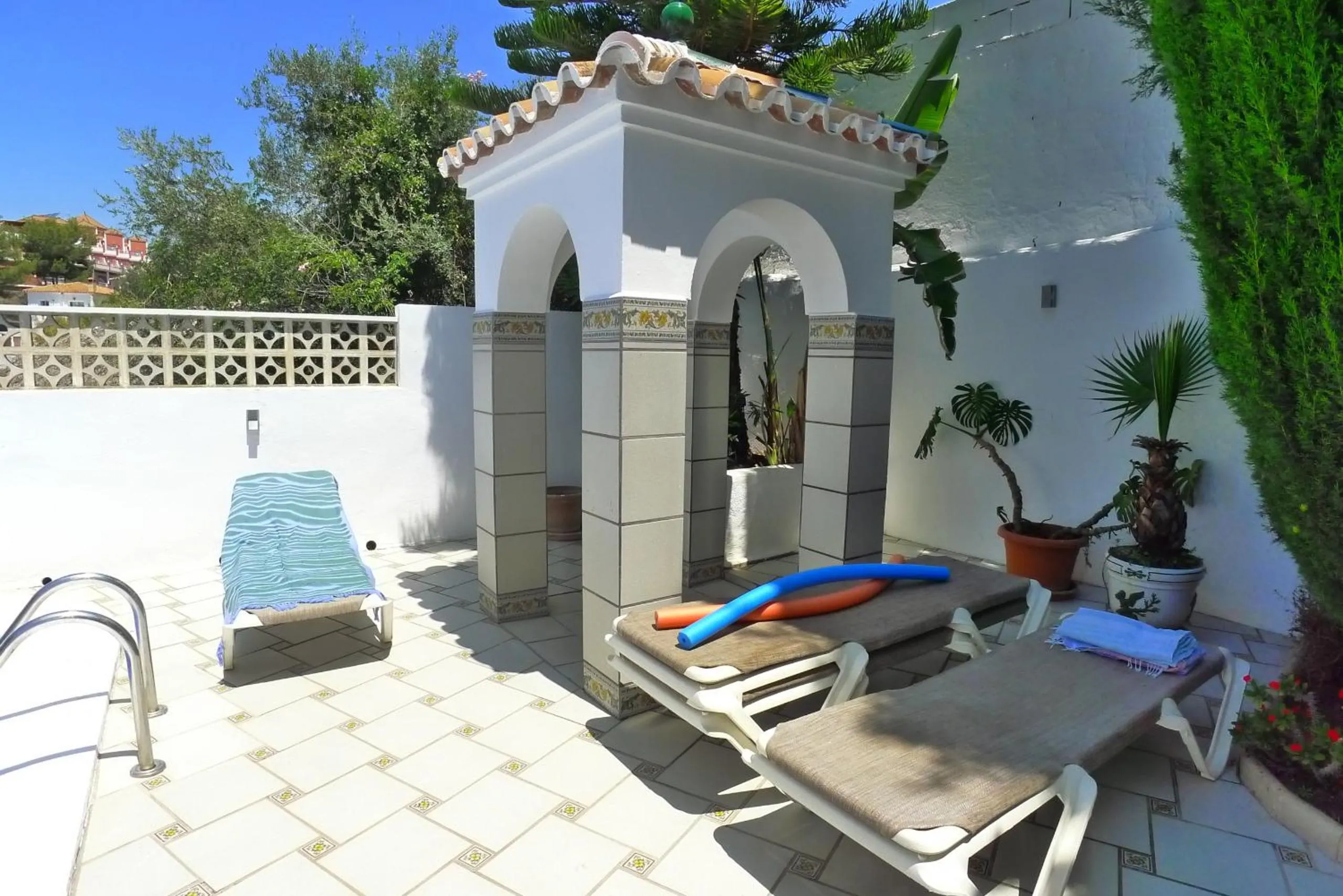 Balcony/Terrace in Villa Golondrinas - Private villa to sleep 6