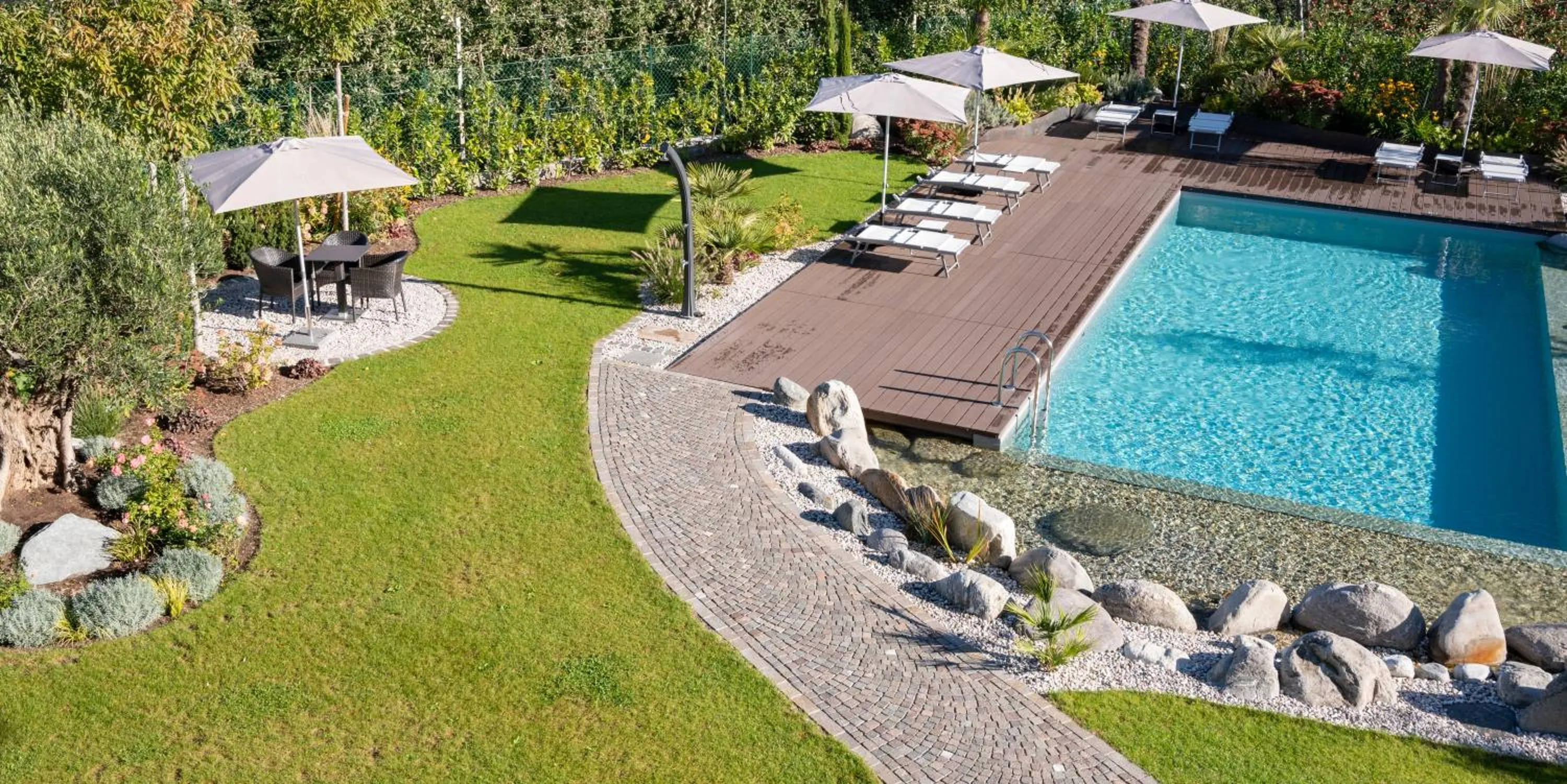 Garden in Apartments ANNY