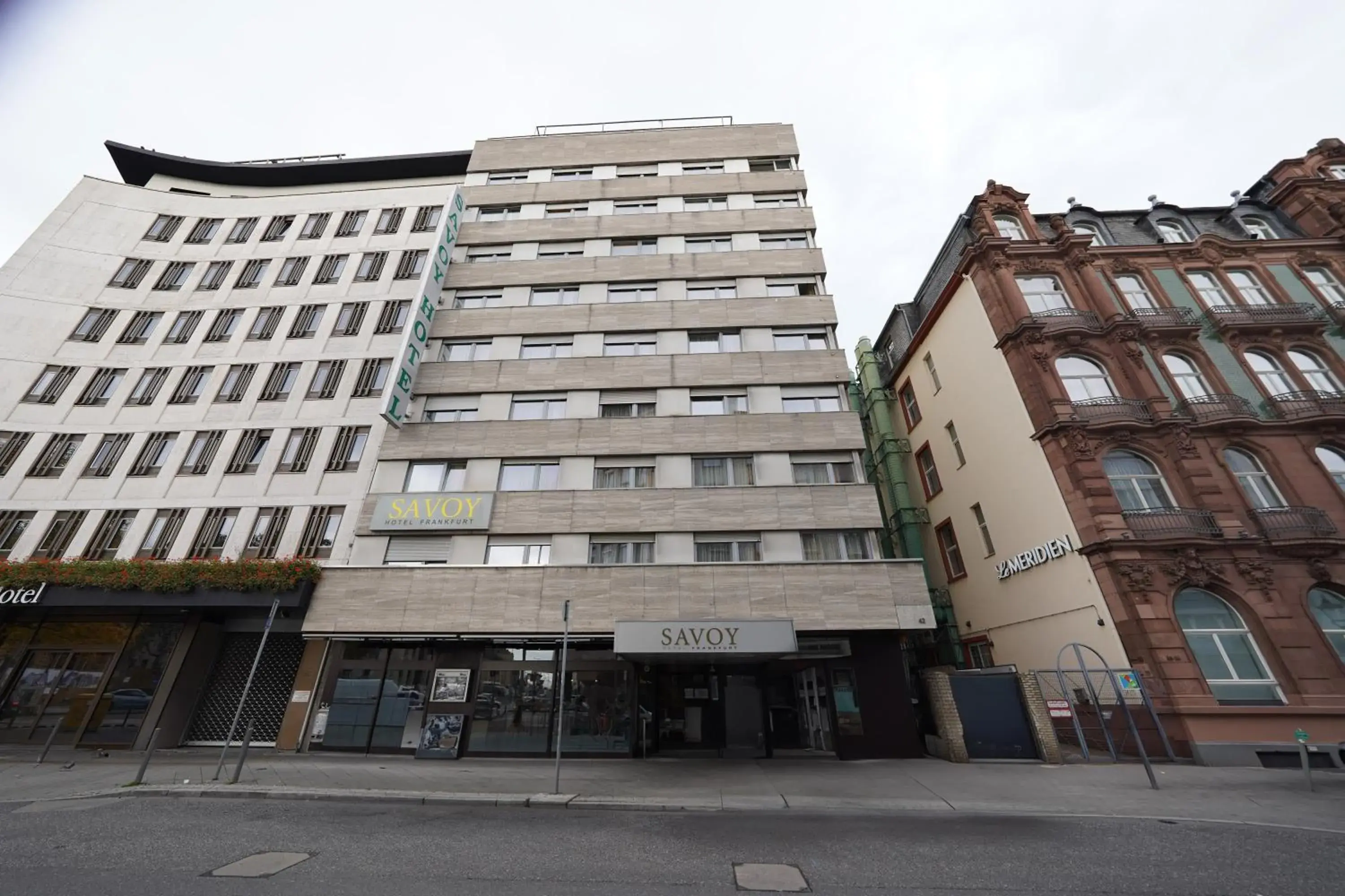 Property building in Savoy Hotel Property building in Savoy Hotel