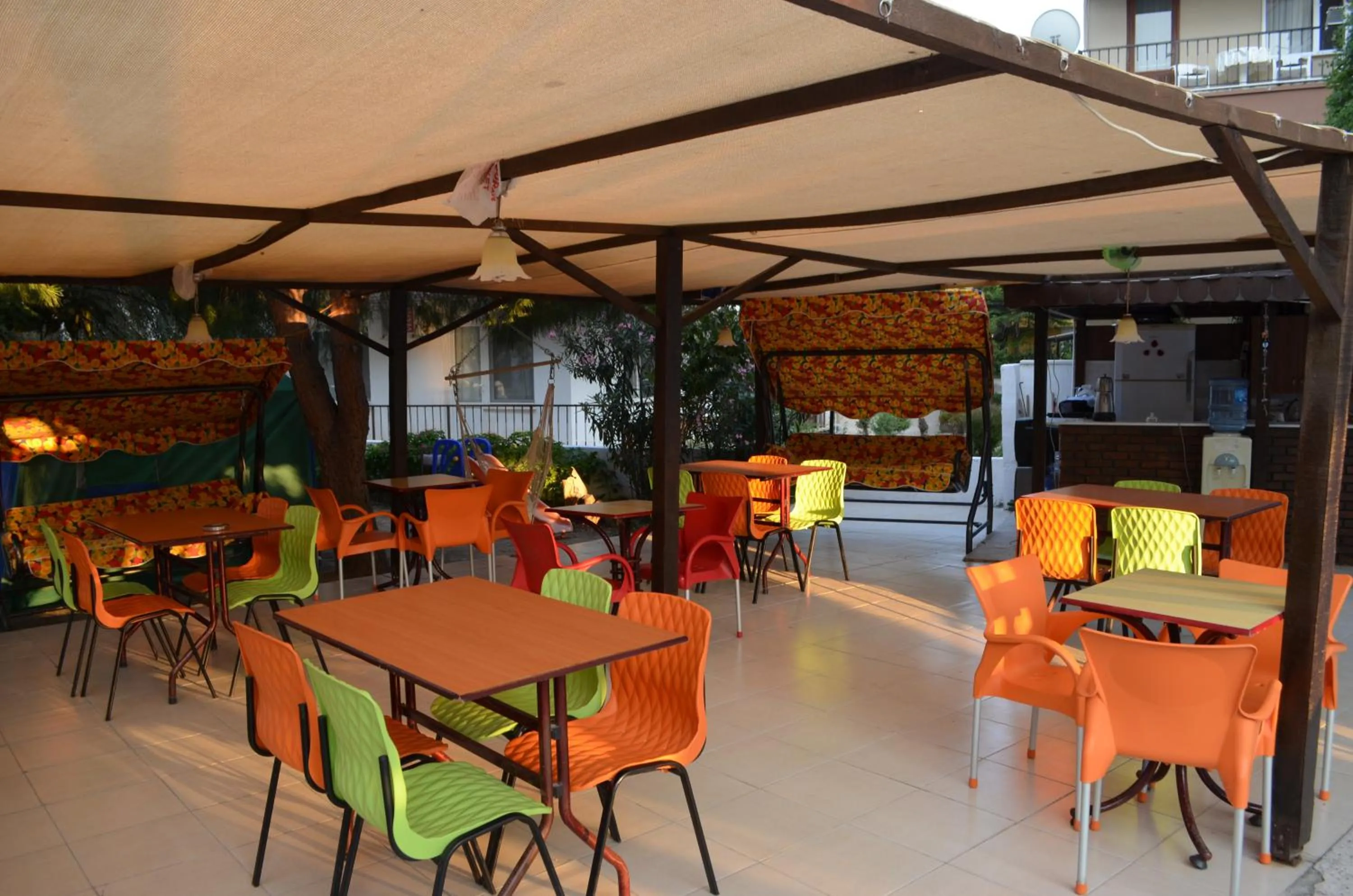 Patio in Ahmeda Apart Hotel
