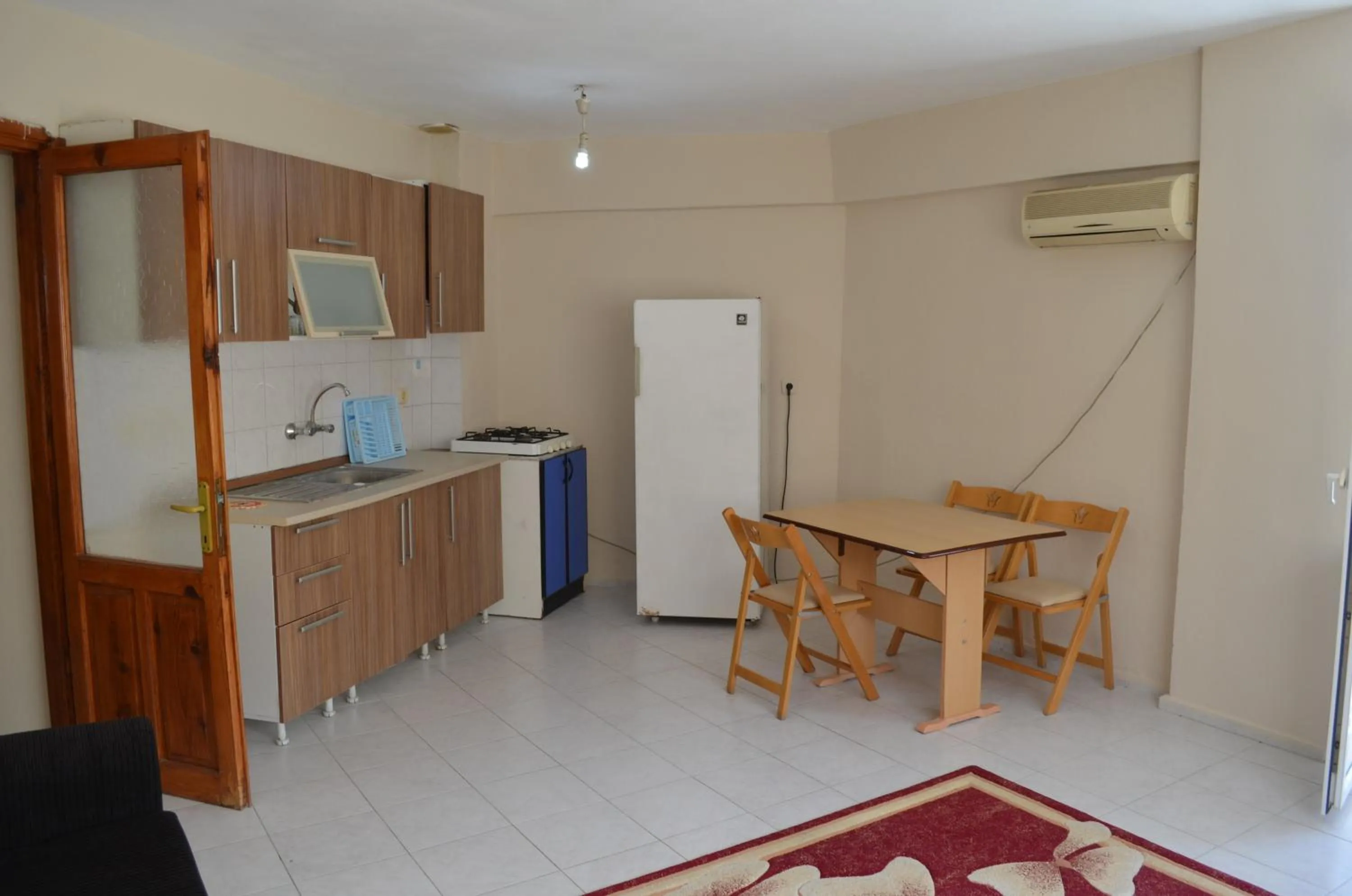 Kitchen or kitchenette in Ahmeda Apart Hotel