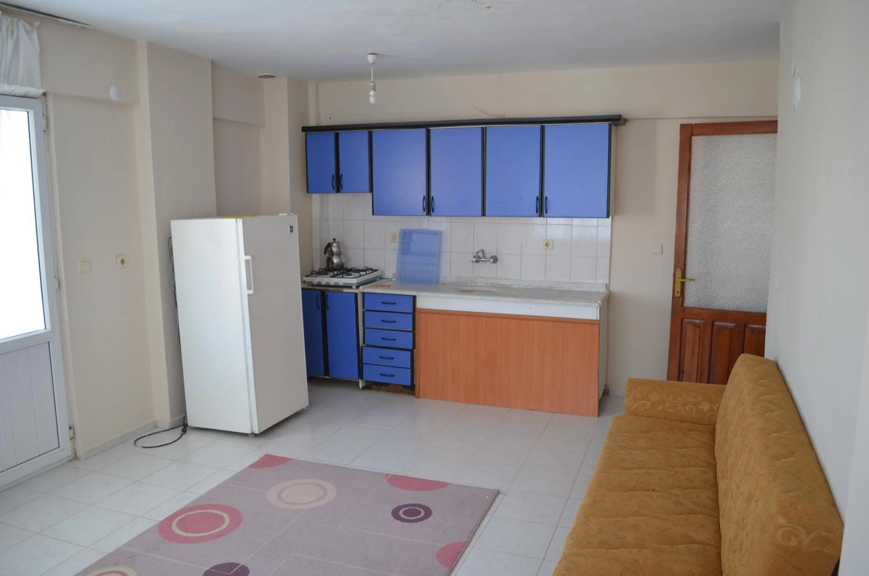 Kitchen or kitchenette in Ahmeda Apart Hotel
