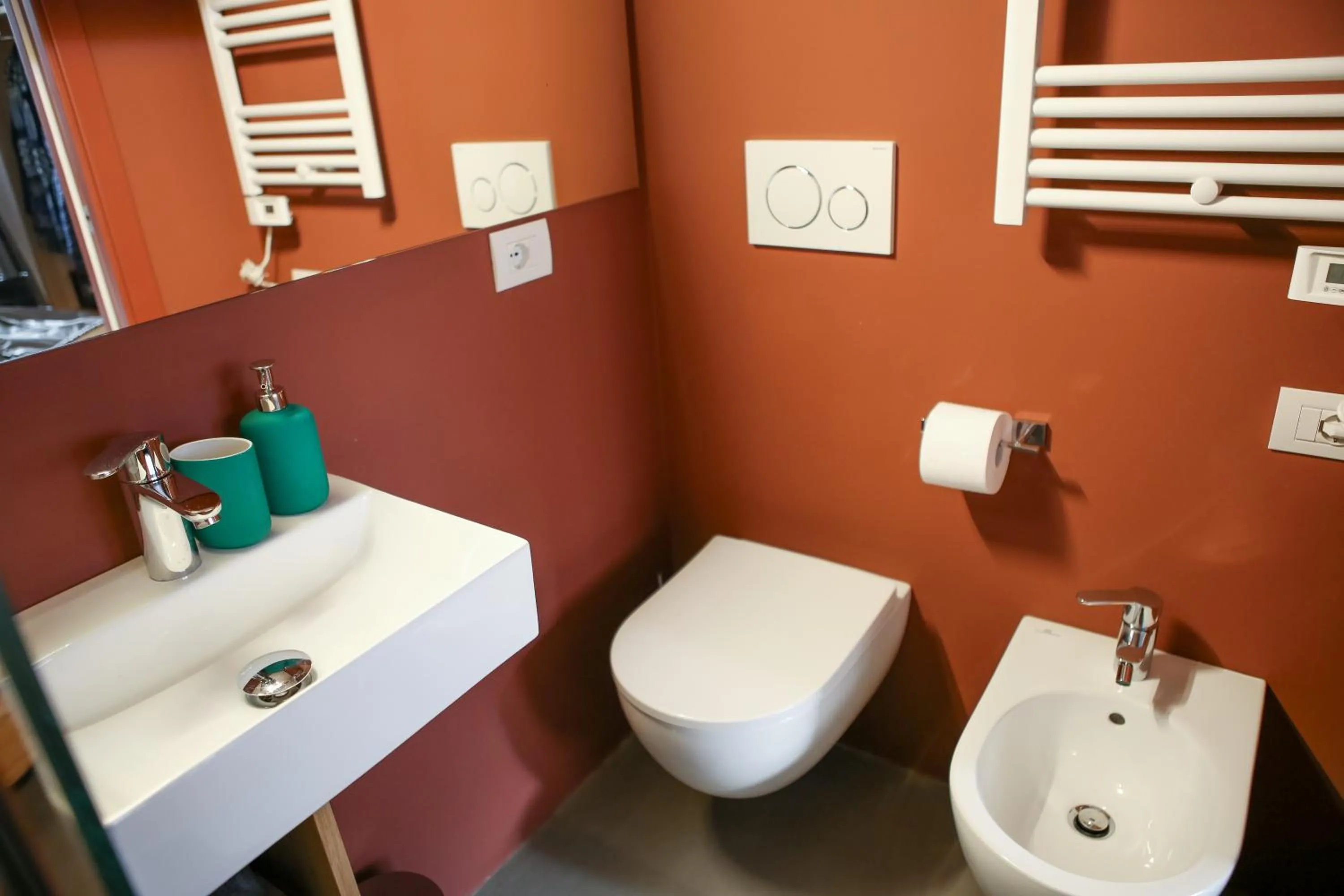 Toilet in Bed and Bike Verona