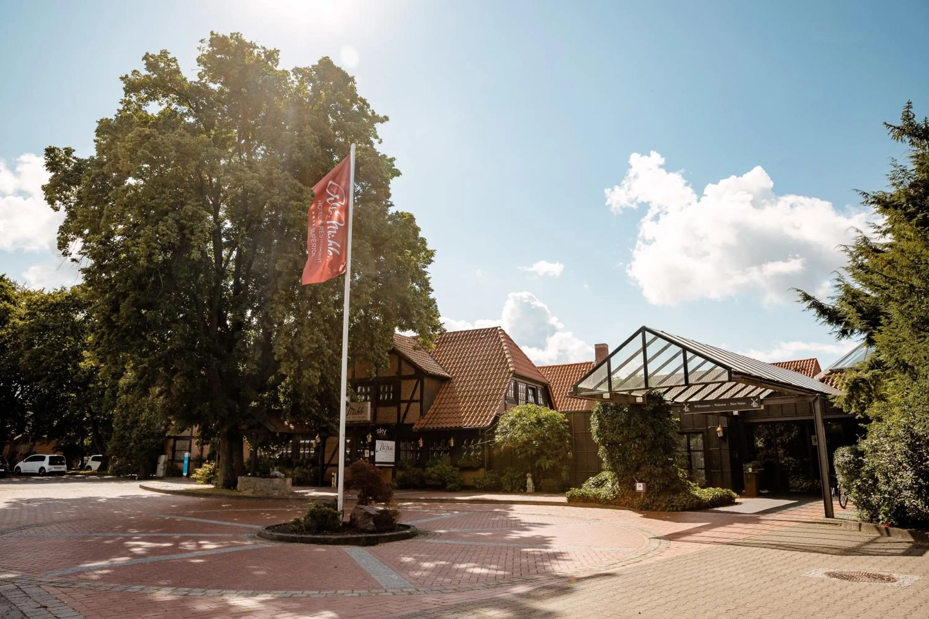 Property building in Privathotel alte mühle Wolfsburg-Weyhausen