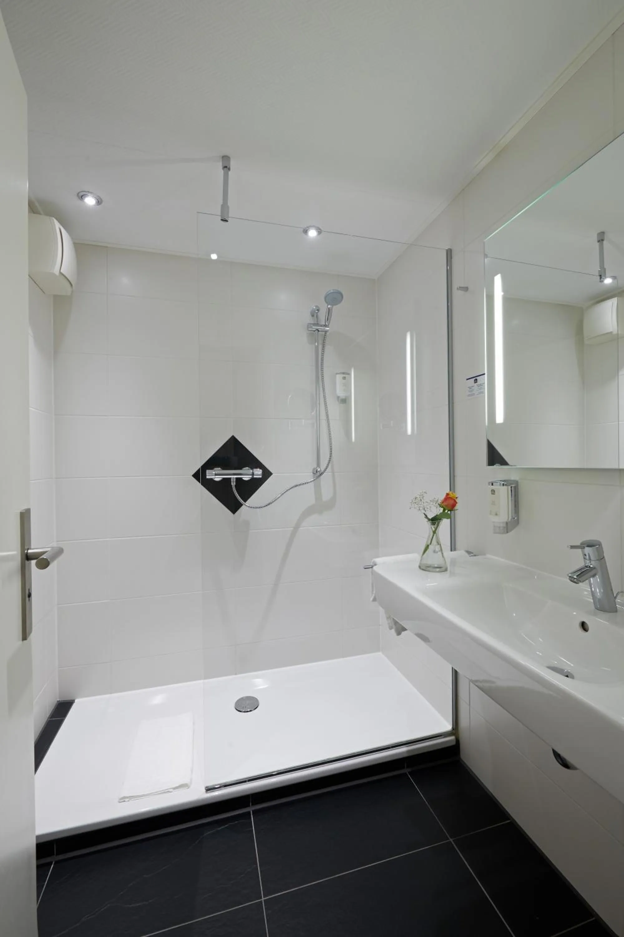 Shower in Privathotel alte mühle Wolfsburg-Weyhausen