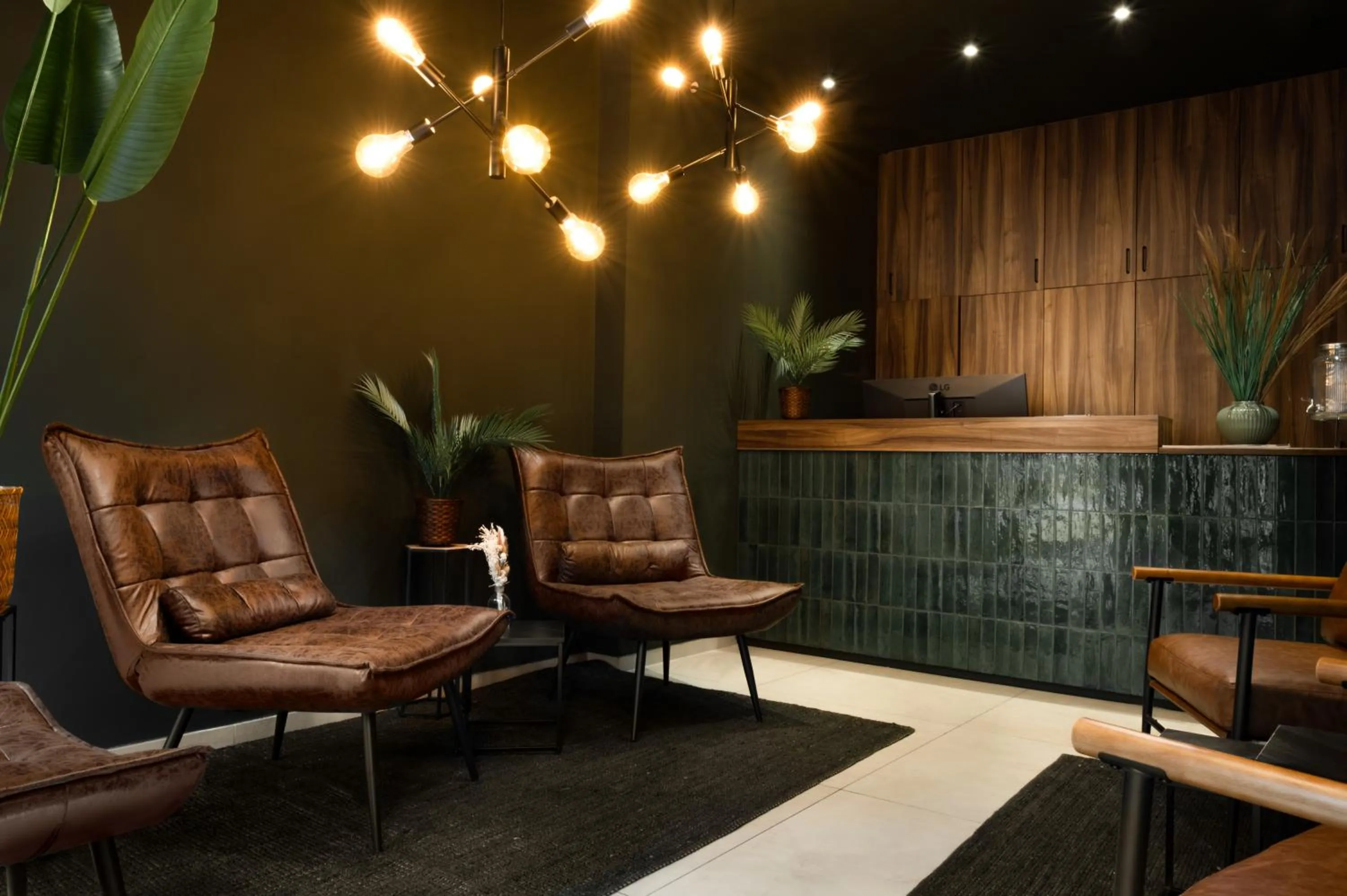 Lobby or reception in the sQuare hotel