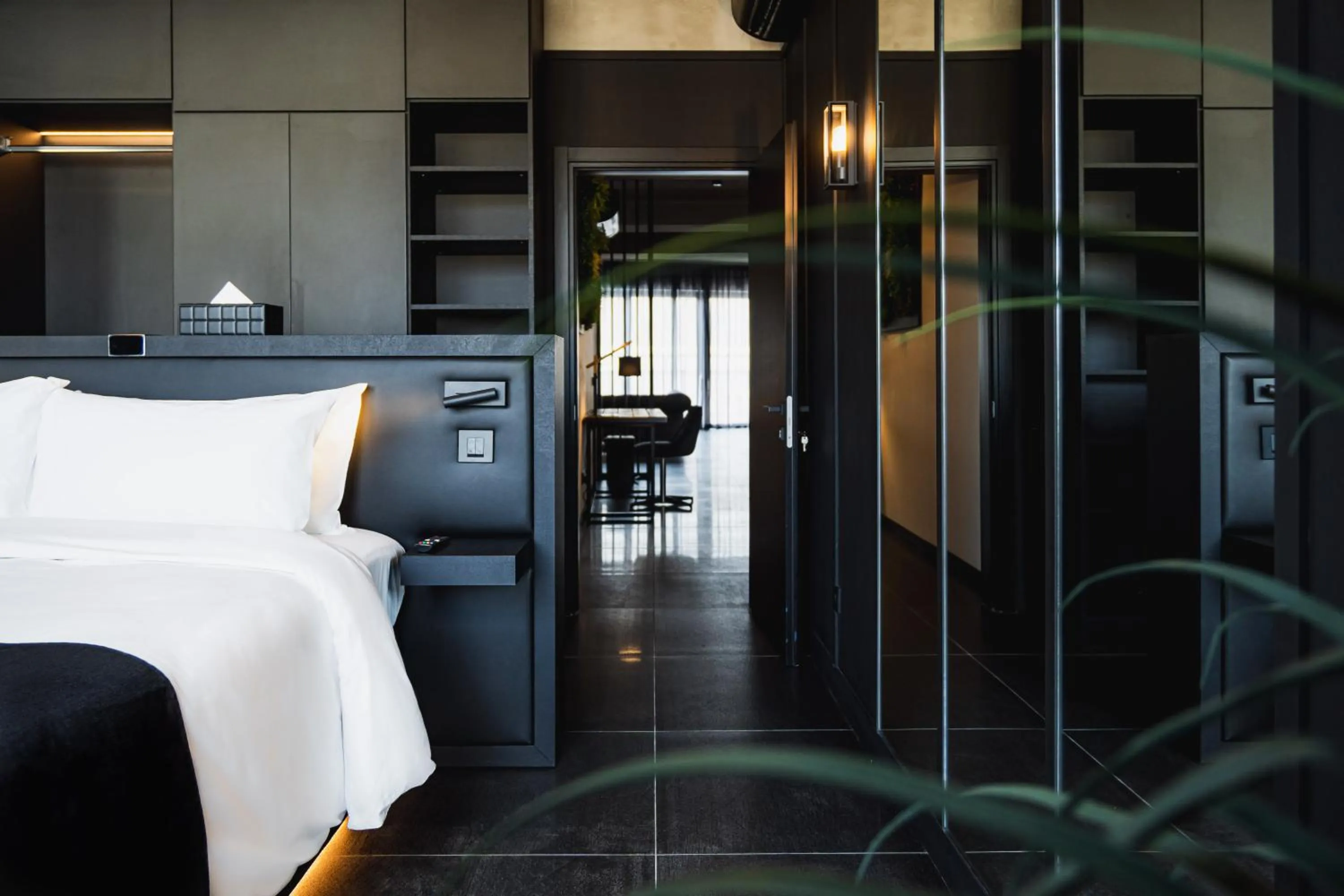 Bedroom, Bed in Block