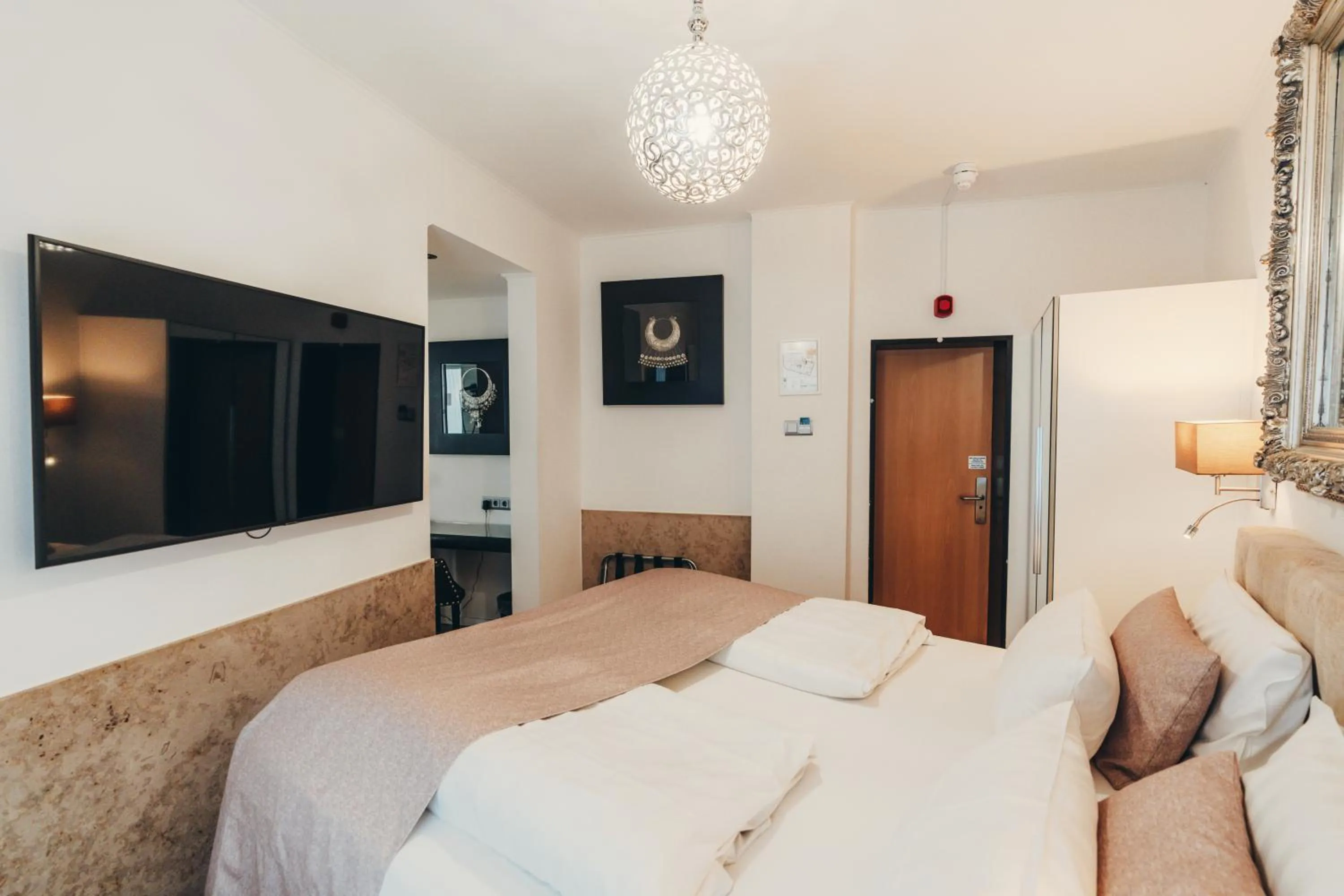 Bed in Boutique Hotel Düsseldorf Berial