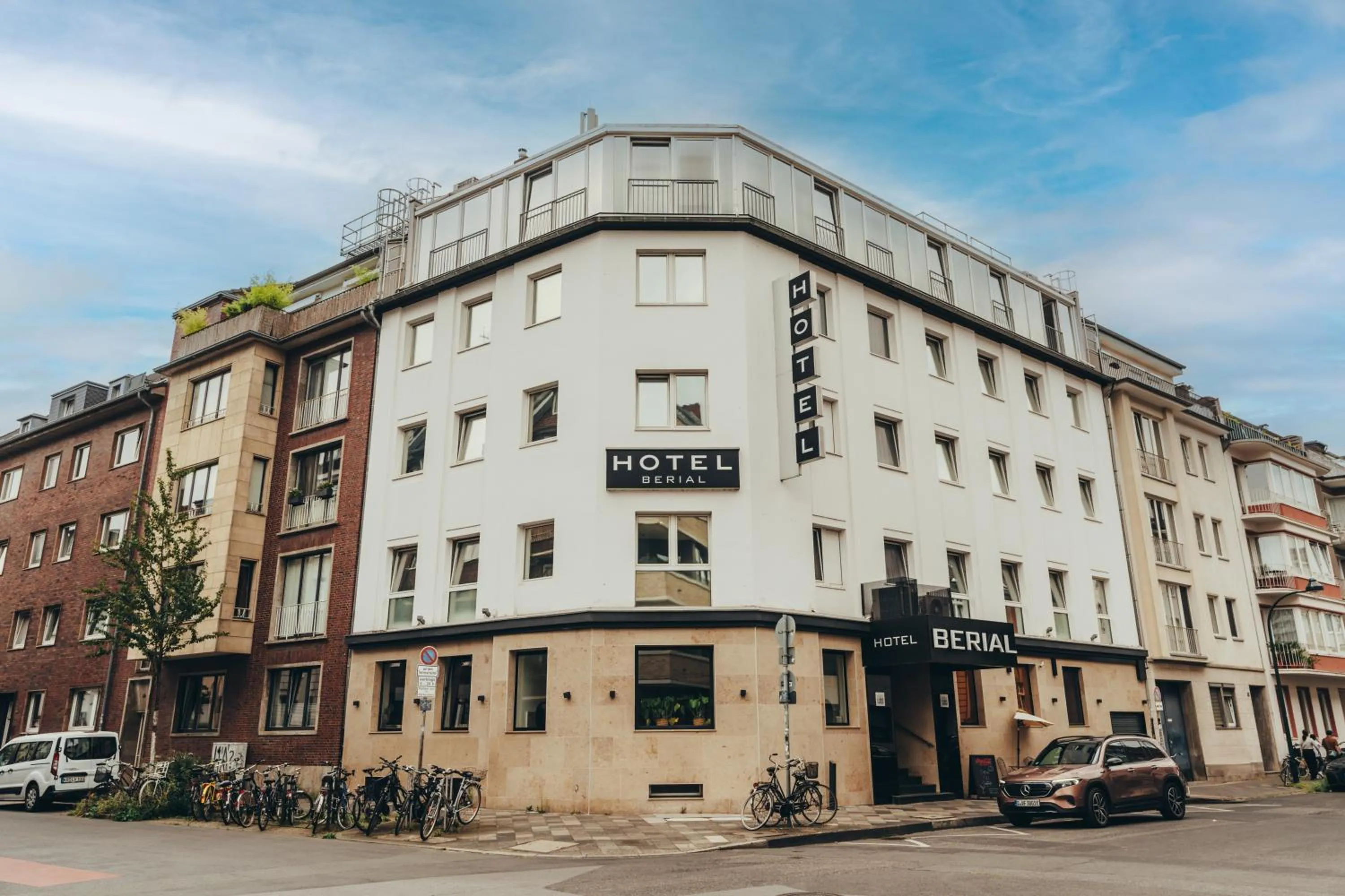 Property building in Boutique Hotel Düsseldorf Berial