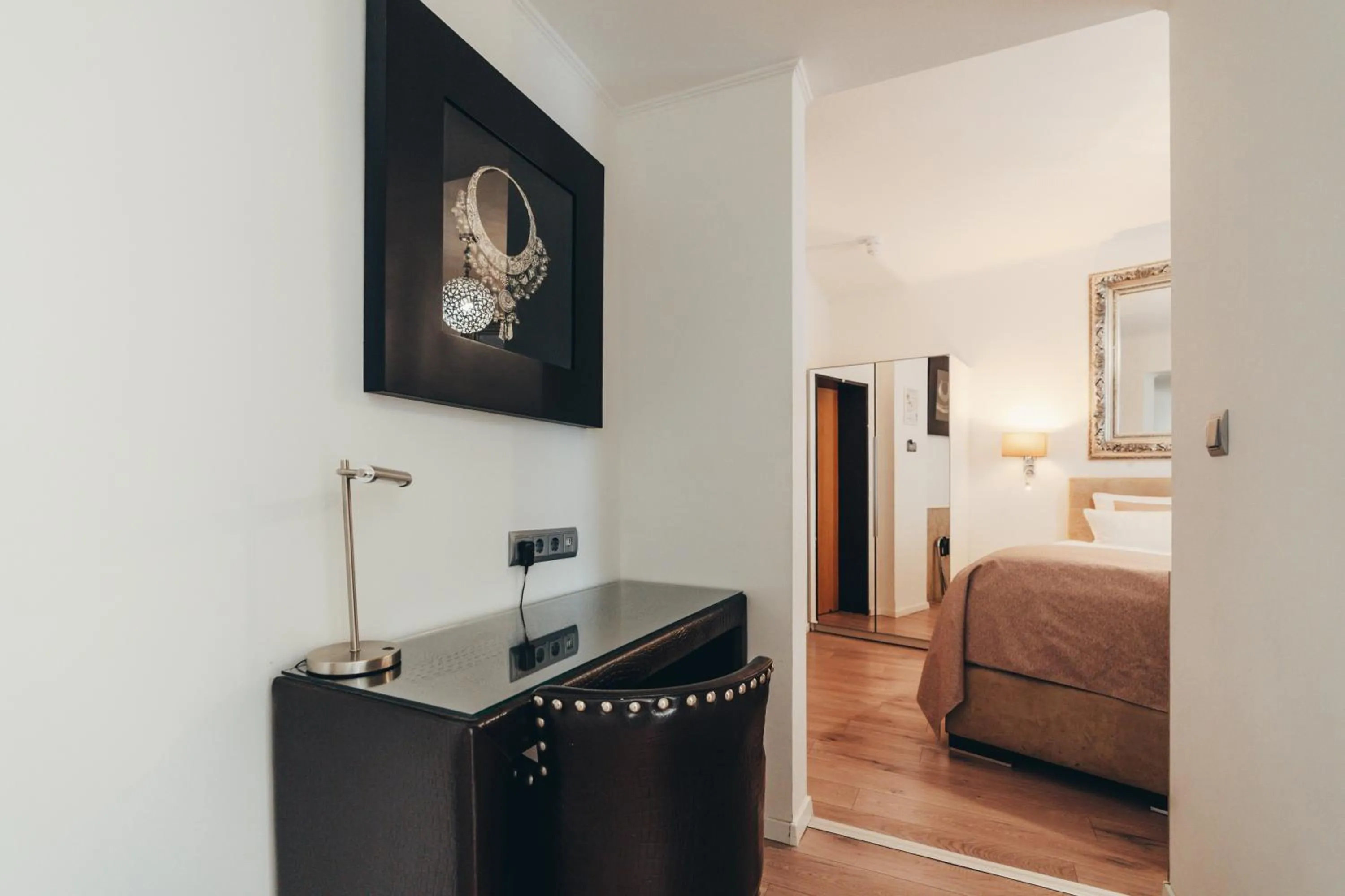 Bed in Boutique Hotel Düsseldorf Berial