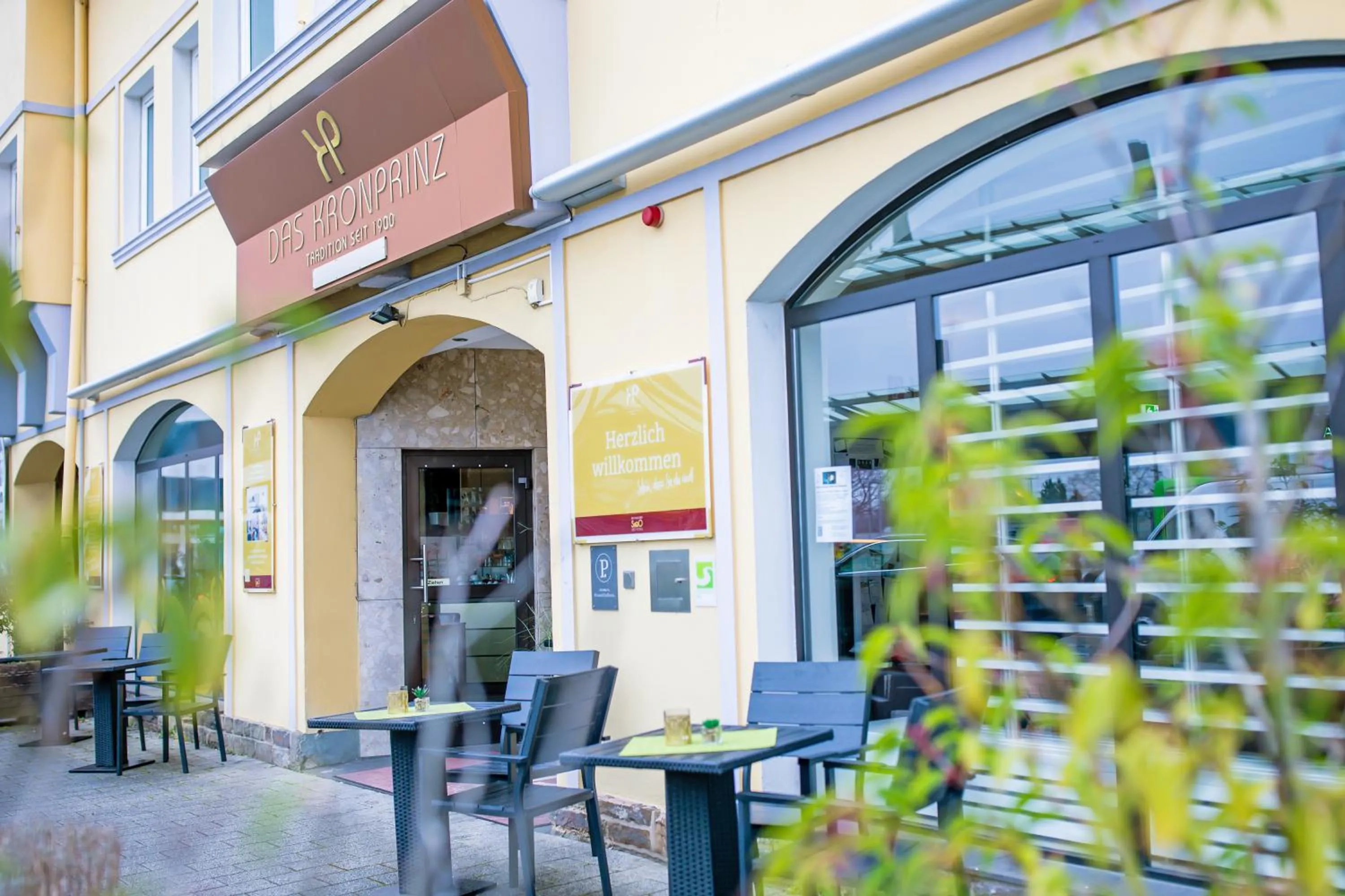 Balcony/Terrace in Hotel Das Kronprinz