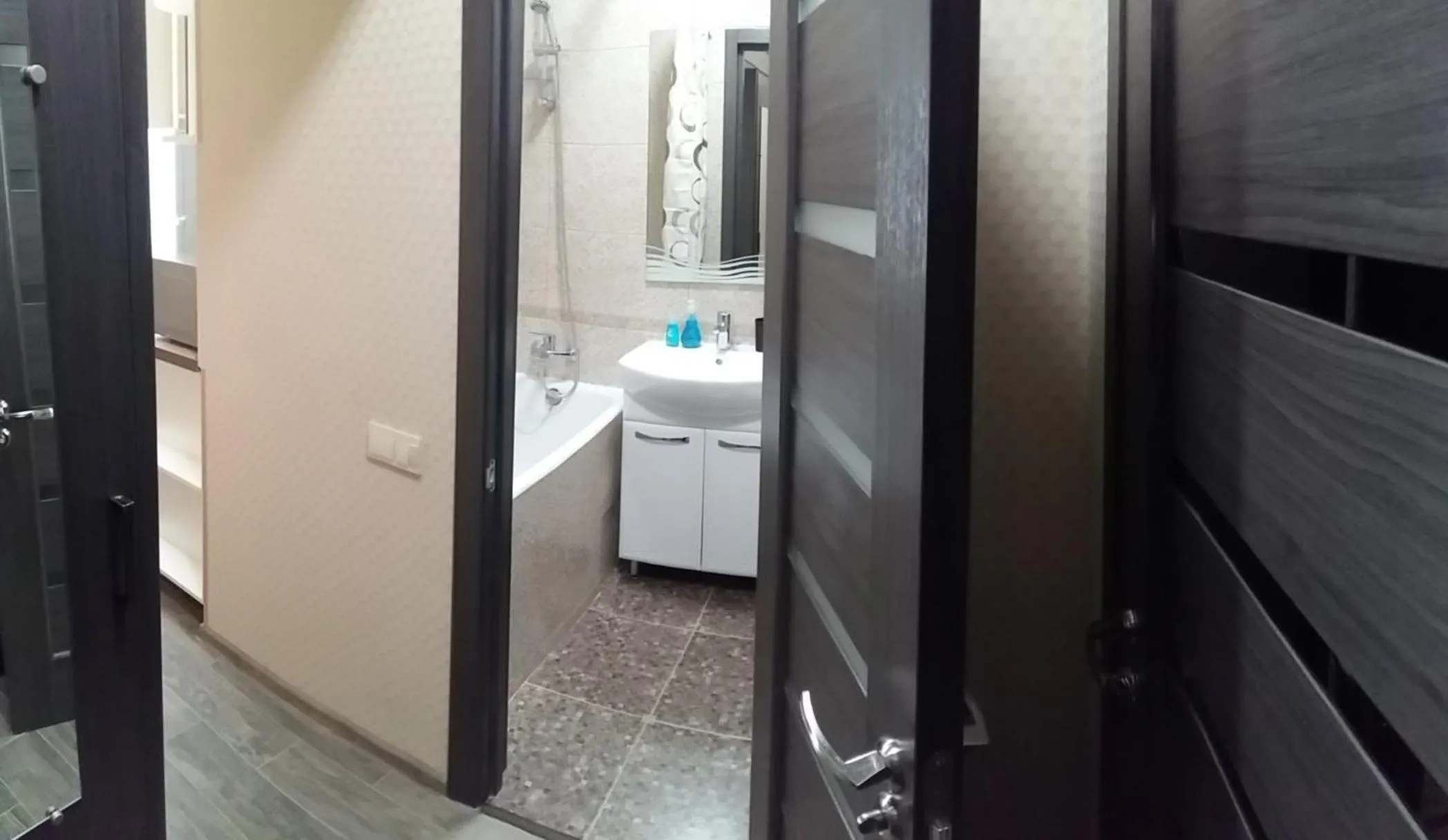 Toilet in Hostel Voyage