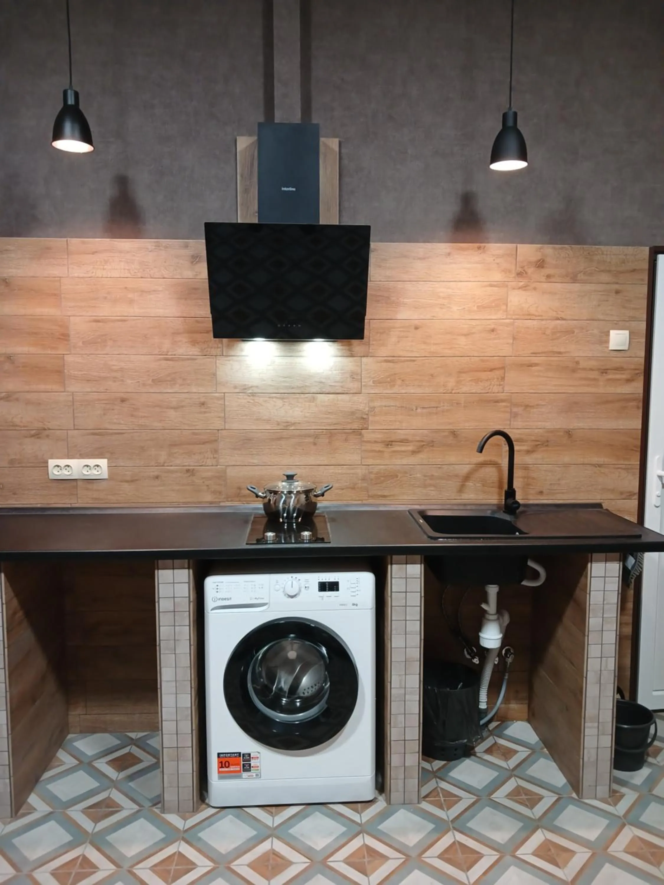 Kitchen or kitchenette in Hostel Voyage
