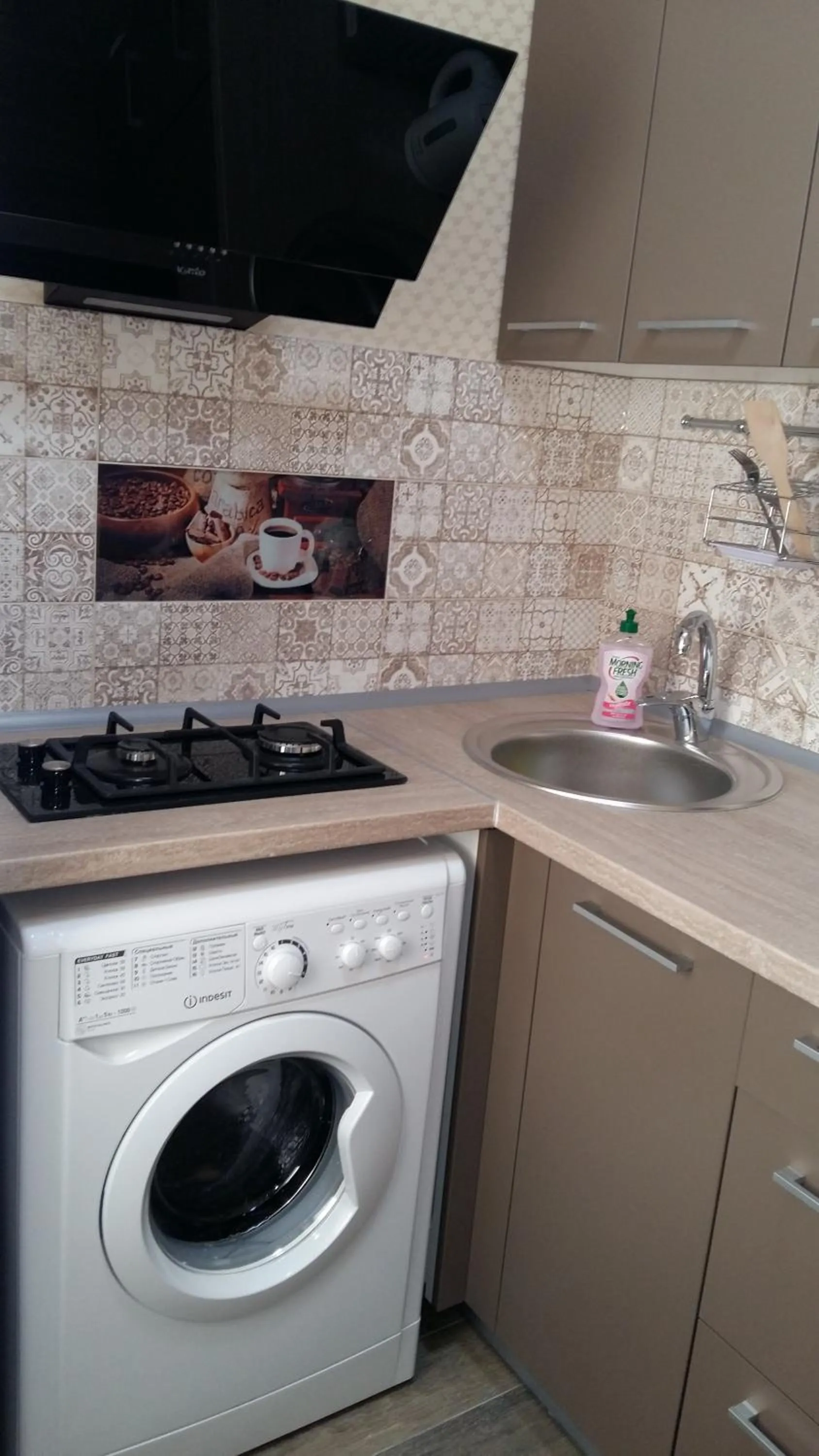 Kitchen or kitchenette in Hostel Voyage