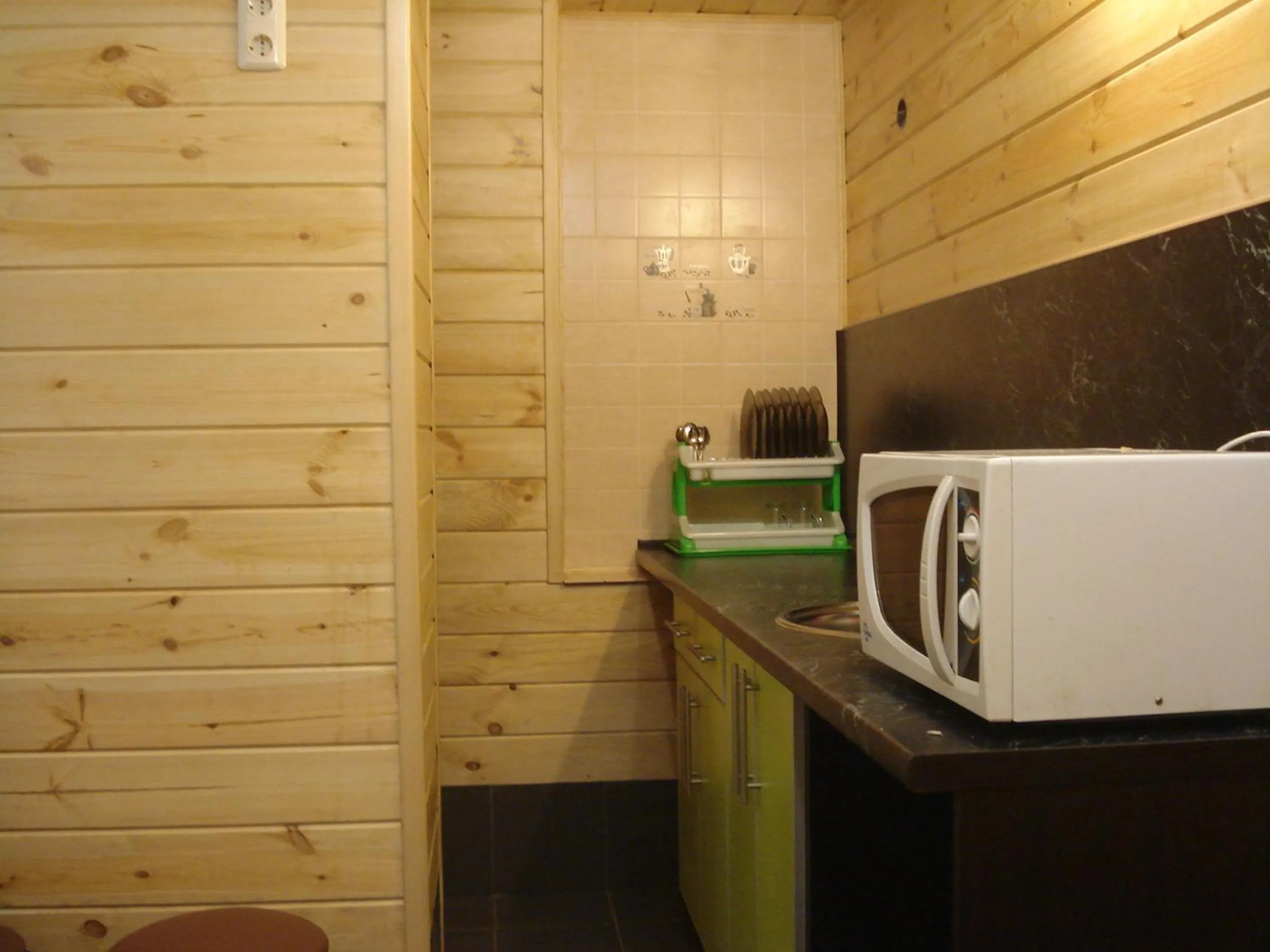 Kitchen or kitchenette in Hostel Voyage