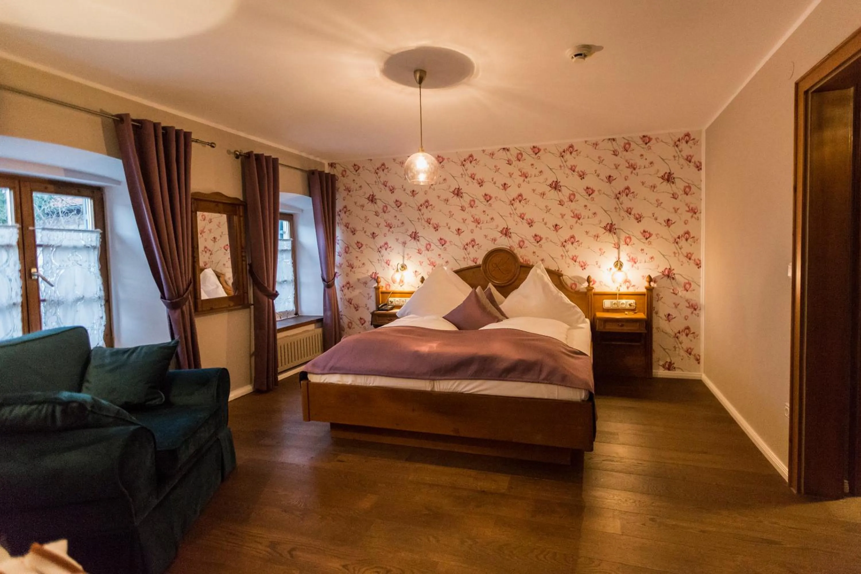 Bedroom, Bed in Landgasthof Karner