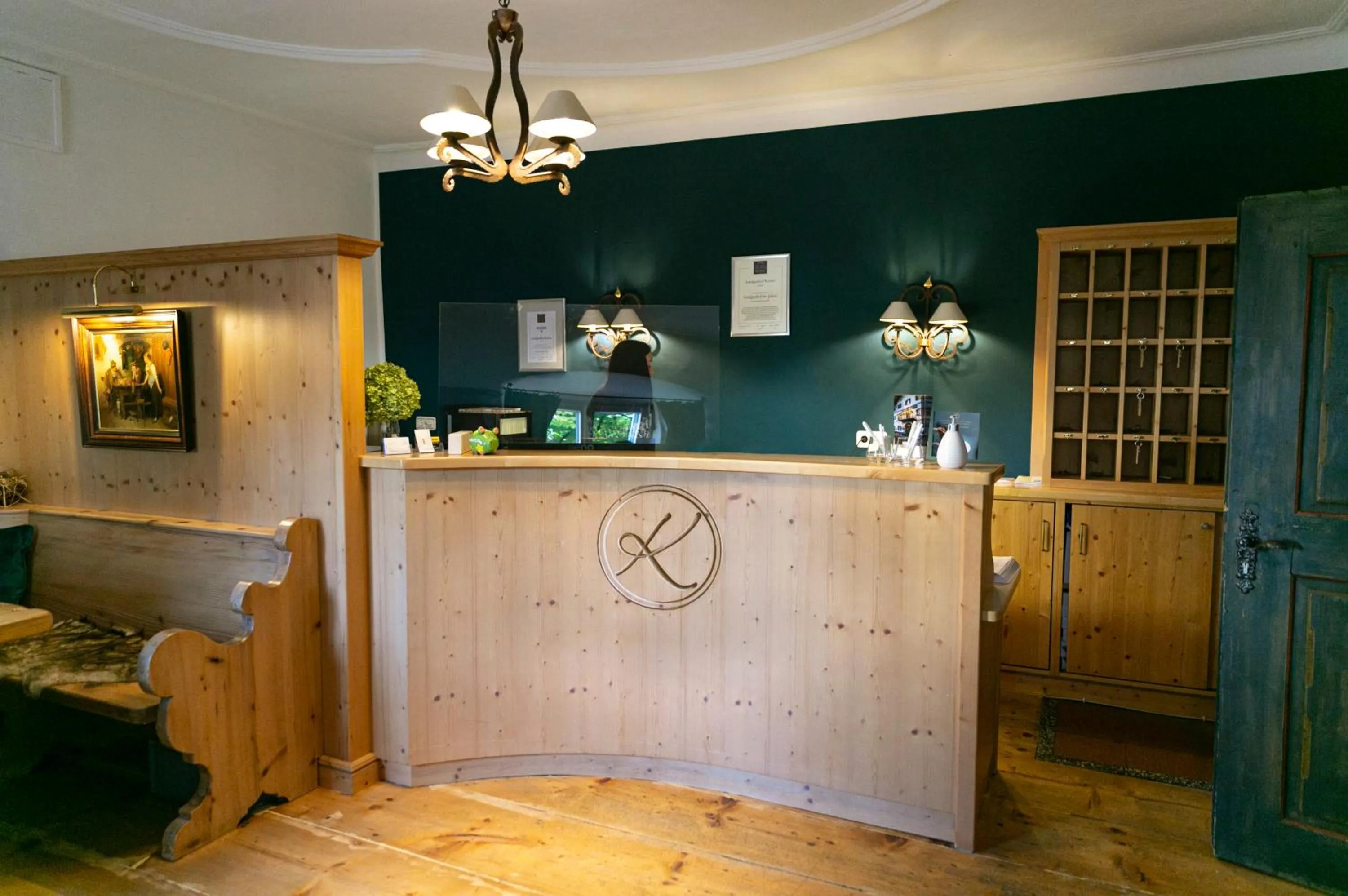 Lobby or reception in Landgasthof Karner