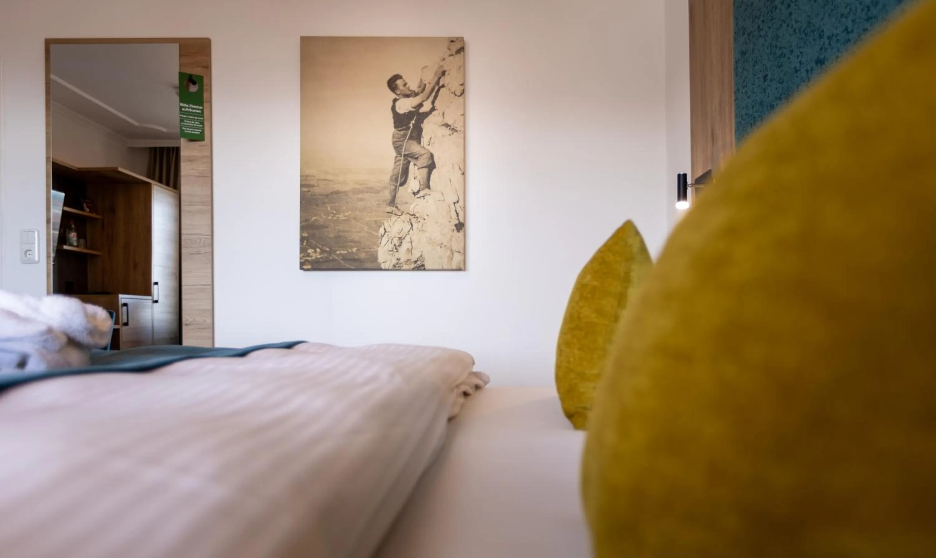 Photo of the whole room, Bed in Hotel Bergruh