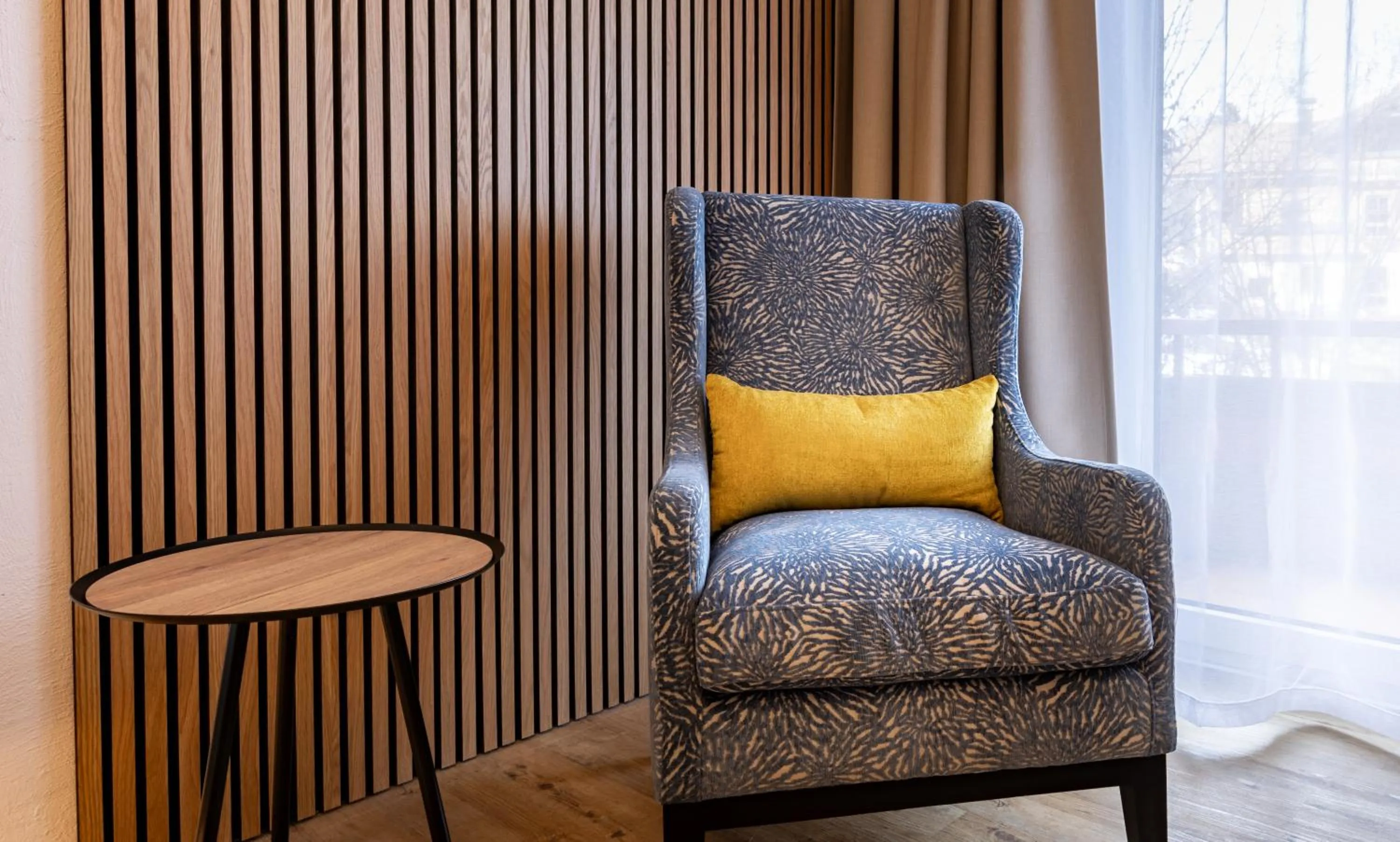 Seating area in Hotel Bergruh