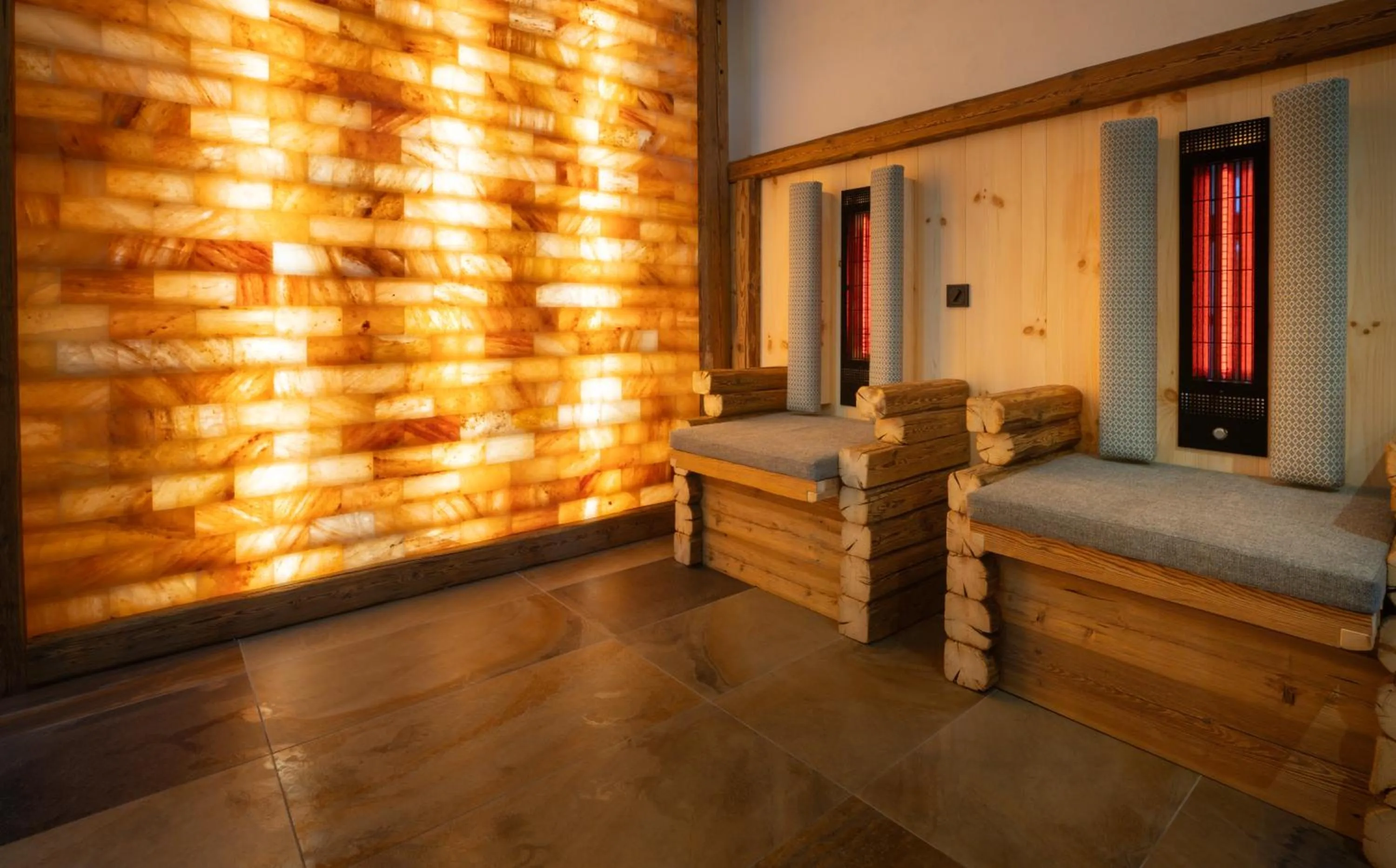 Sauna, Bed in Hotel Bergruh