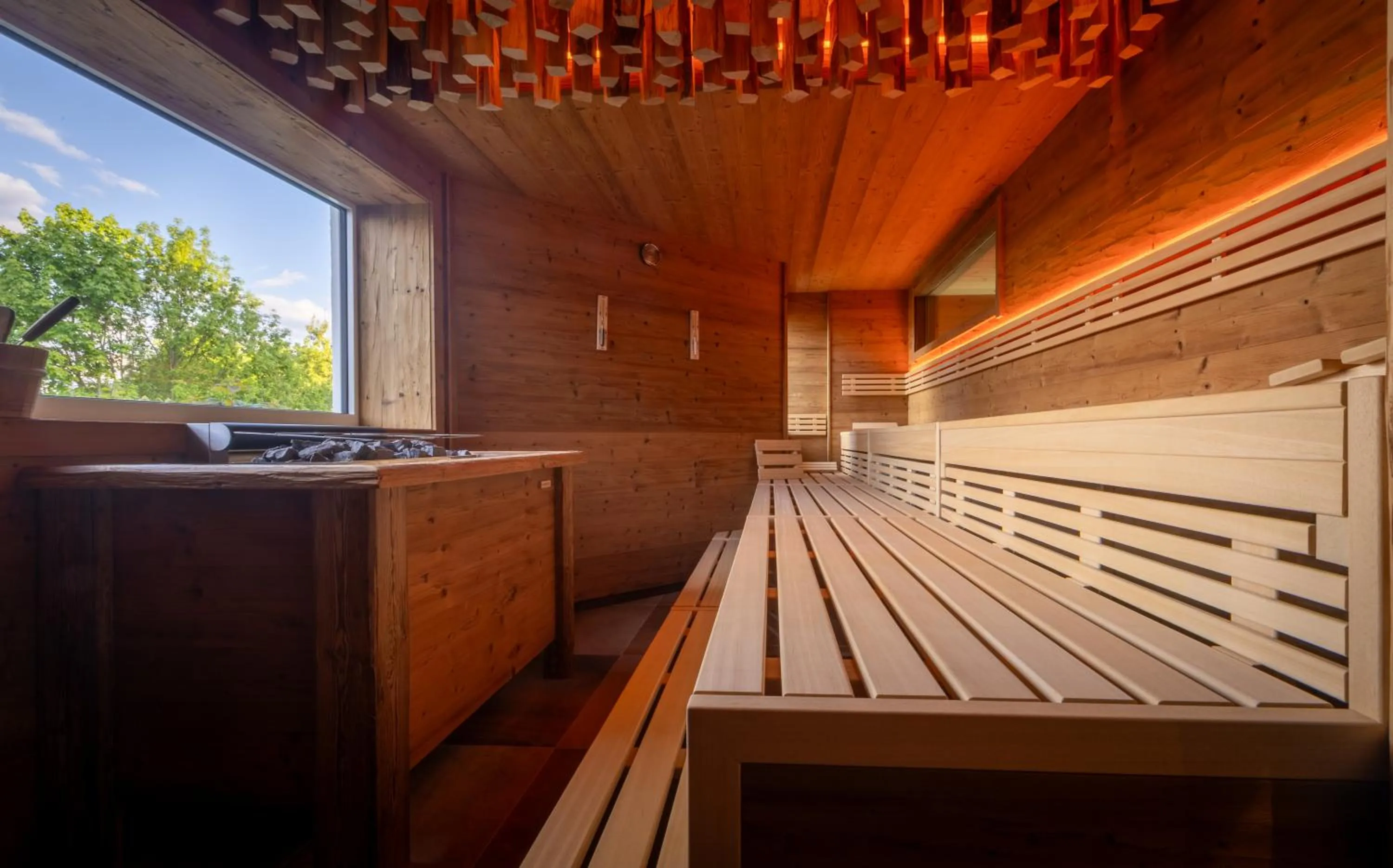Sauna in Hotel Bergruh